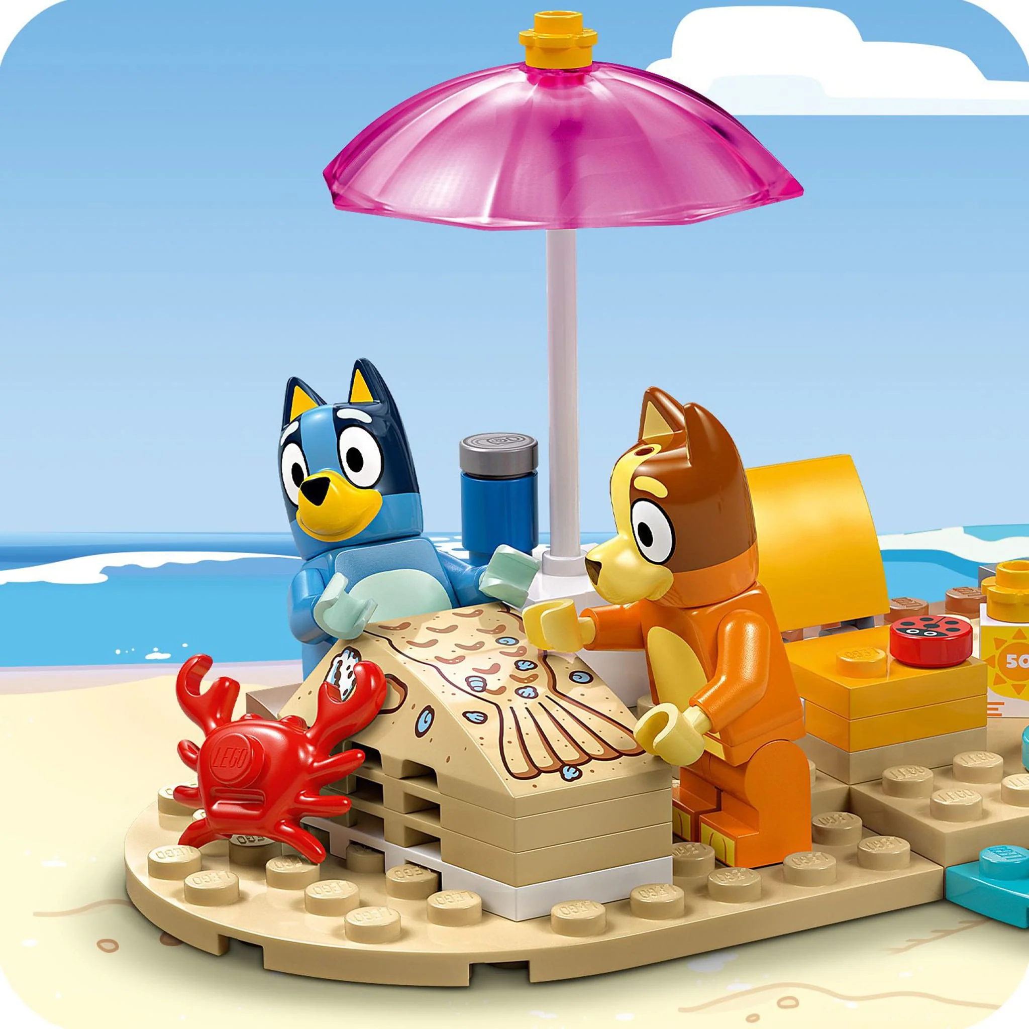LEGO® Bluey : L’escapade à la plage de la famille de Bluey - Image 4
