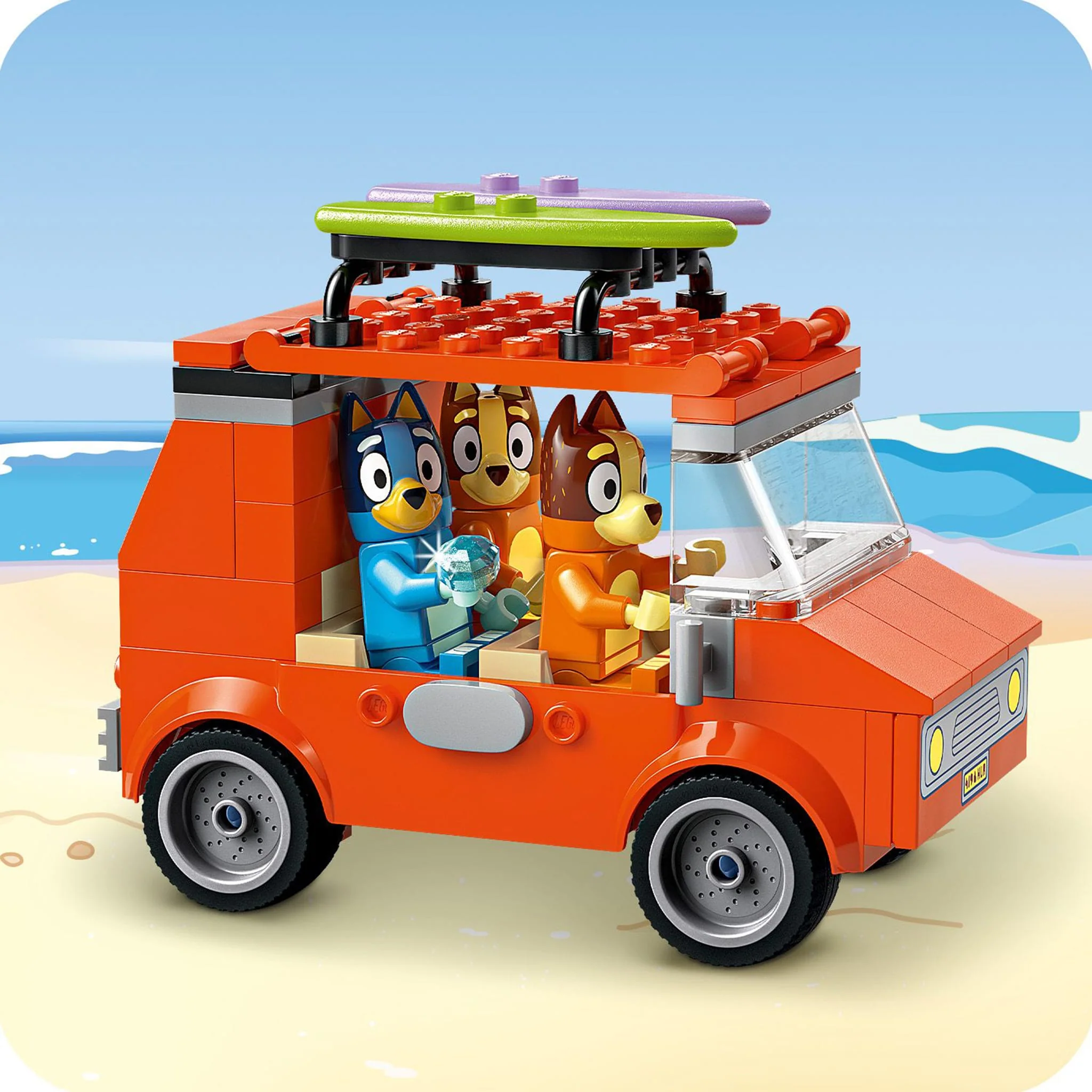 LEGO® Bluey : L’escapade à la plage de la famille de Bluey - Image 6