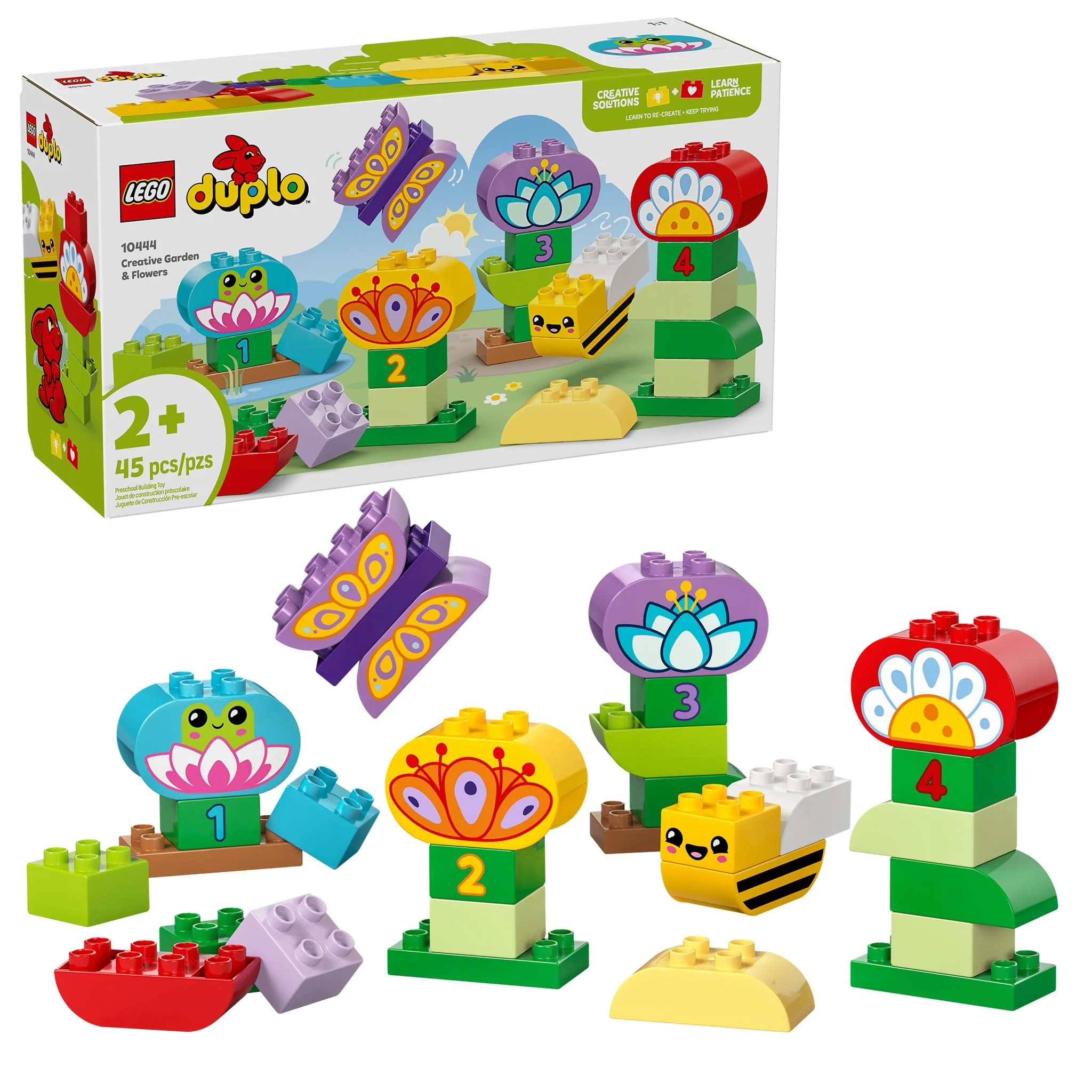 LEGO® DUPLO® Ma ville Jardin créatif et fleurs