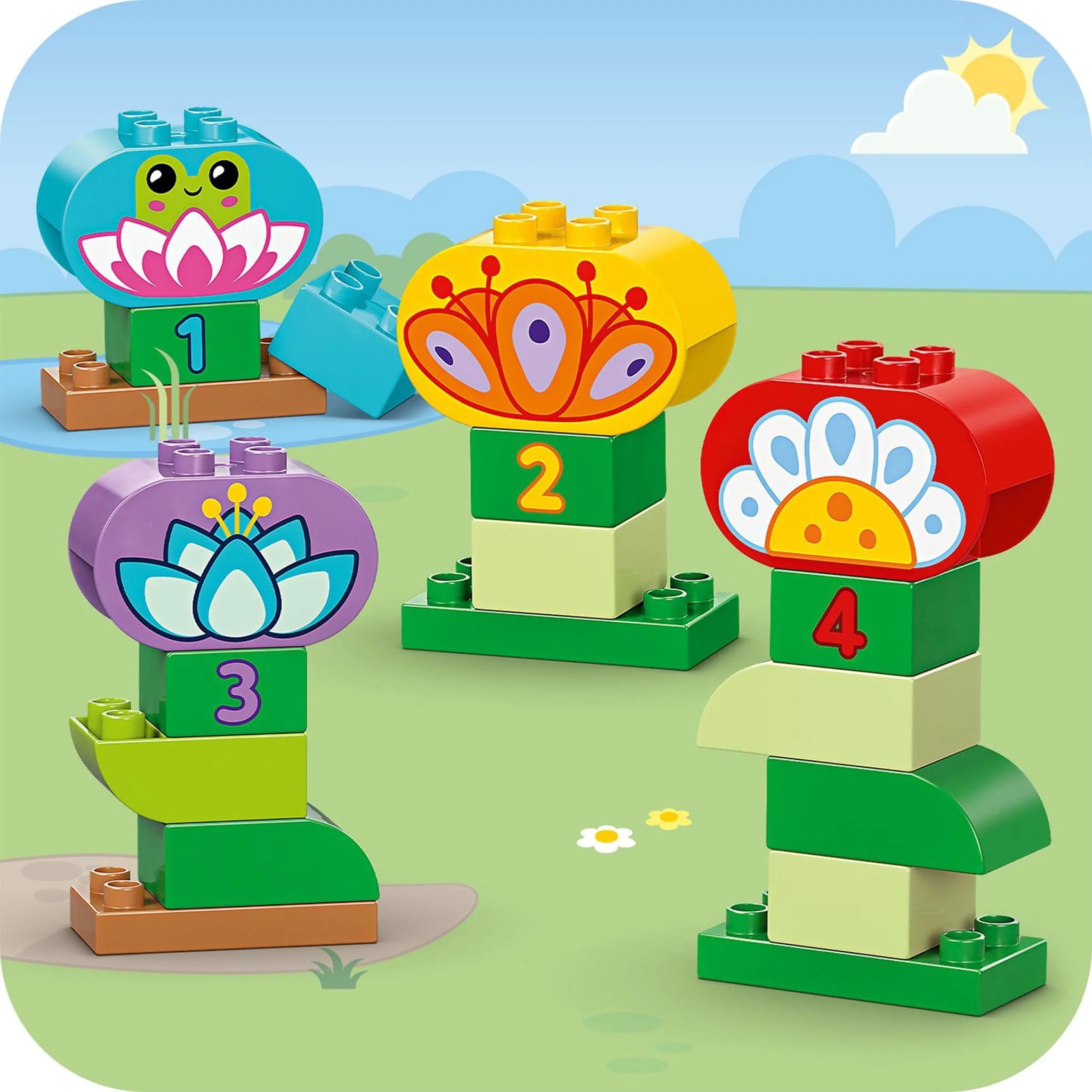 LEGO® DUPLO® Ma ville Jardin créatif et fleurs - Image 4