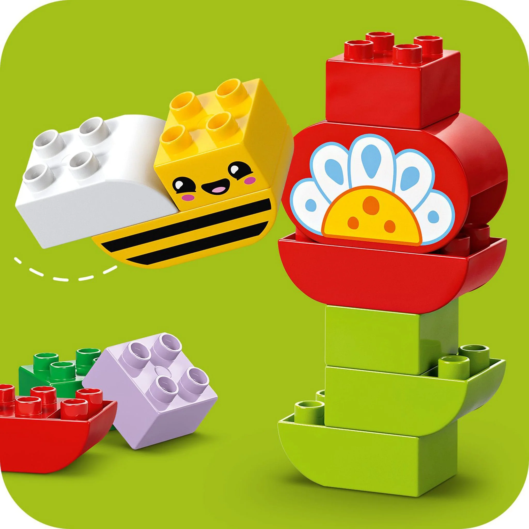 LEGO® DUPLO® Ma ville Jardin créatif et fleurs - Image 8