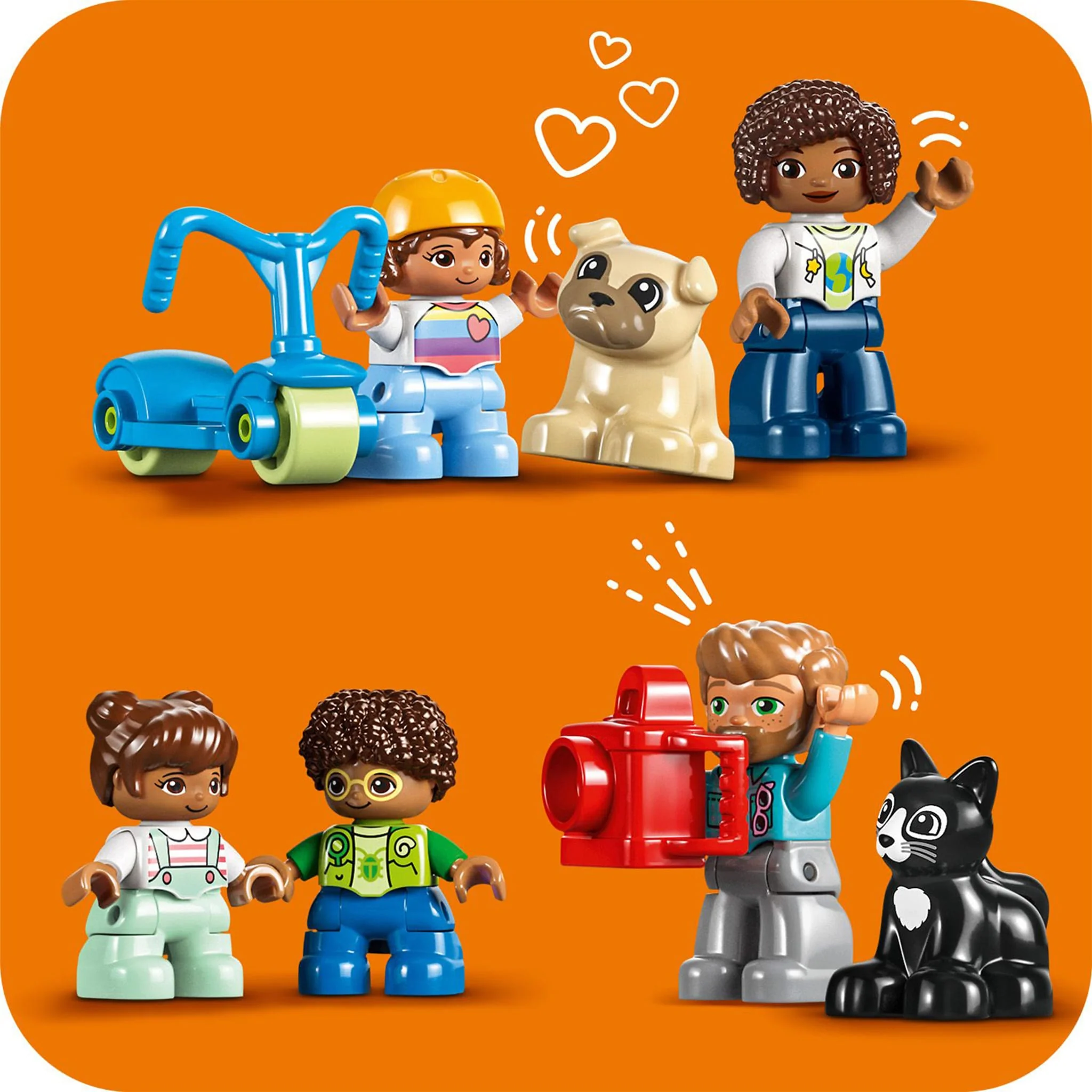 LEGO® DUPLO® Town La maison familiale 3en1 - Image 6