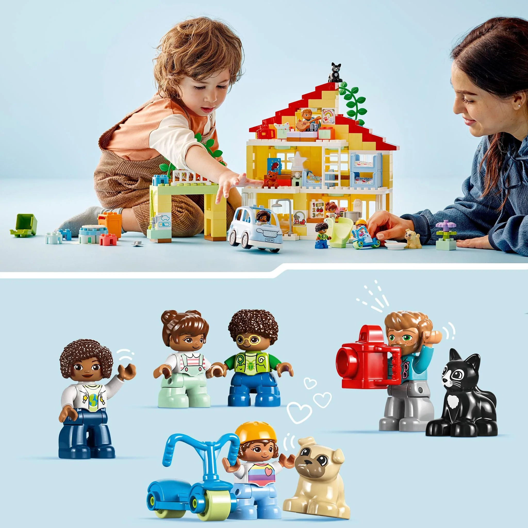 LEGO® DUPLO® Town La maison familiale 3en1 - Image 7