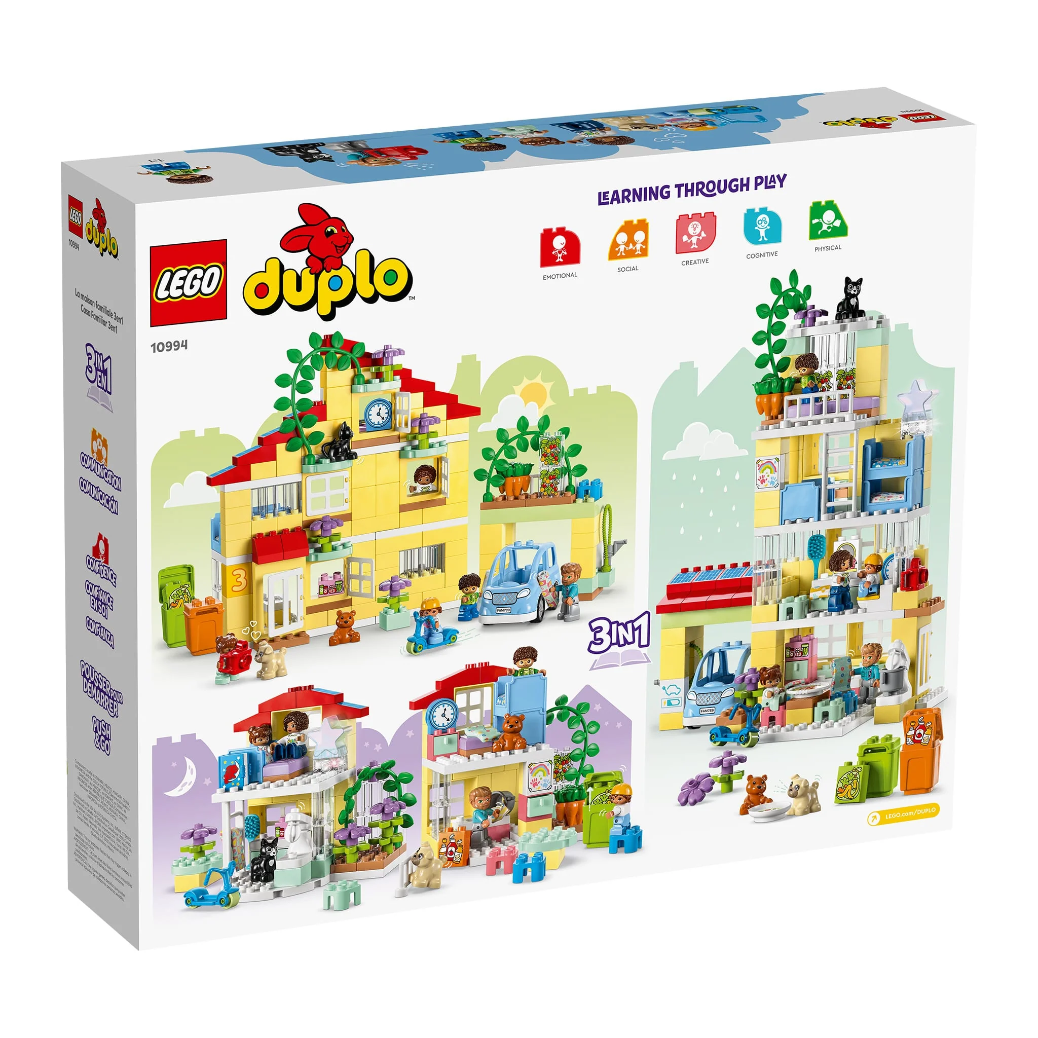 LEGO® DUPLO® Town La maison familiale 3en1 - Image 8