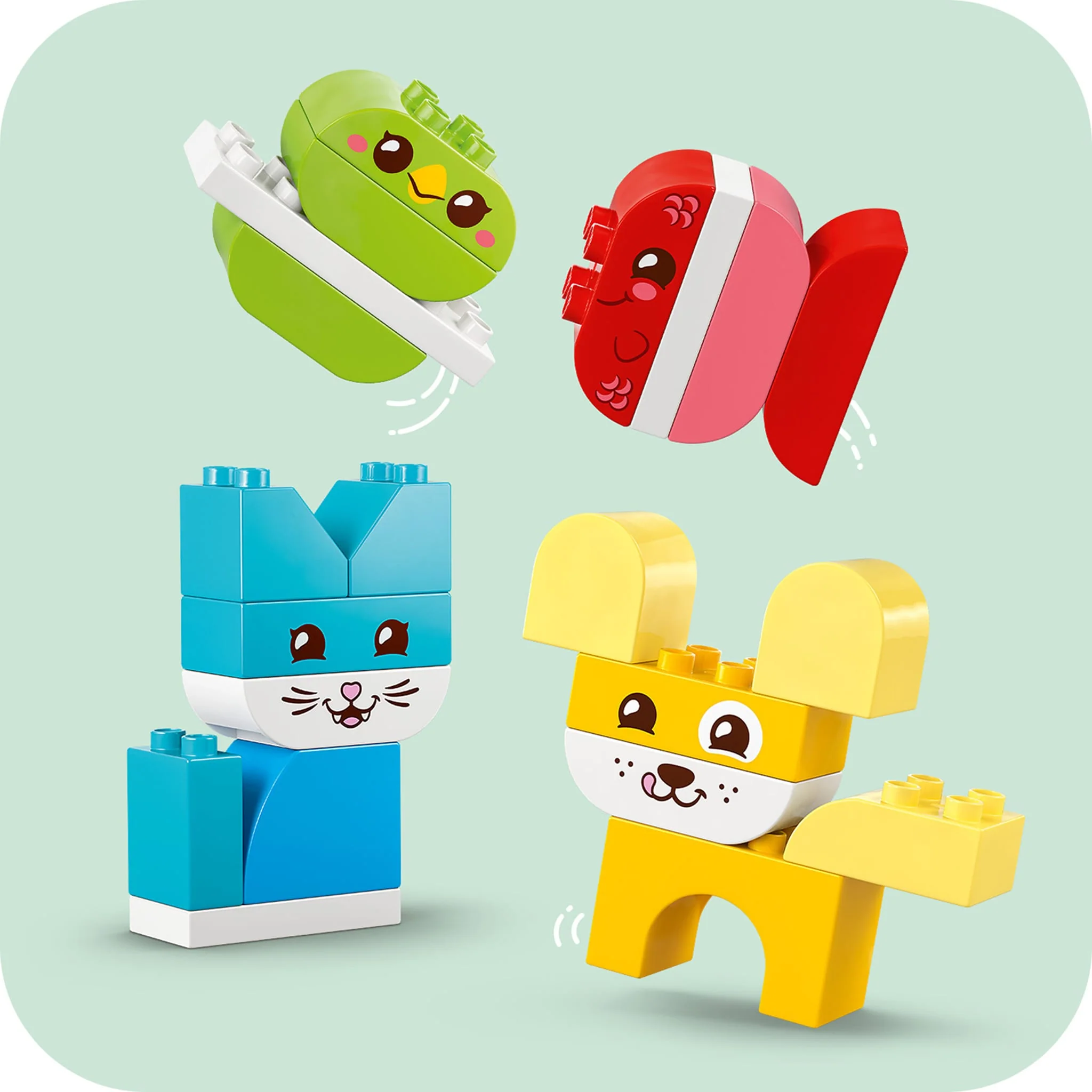 LEGO® DUPLO® Mon premier Les animaux de compagnie créatifs 3 en 1 - Image 5