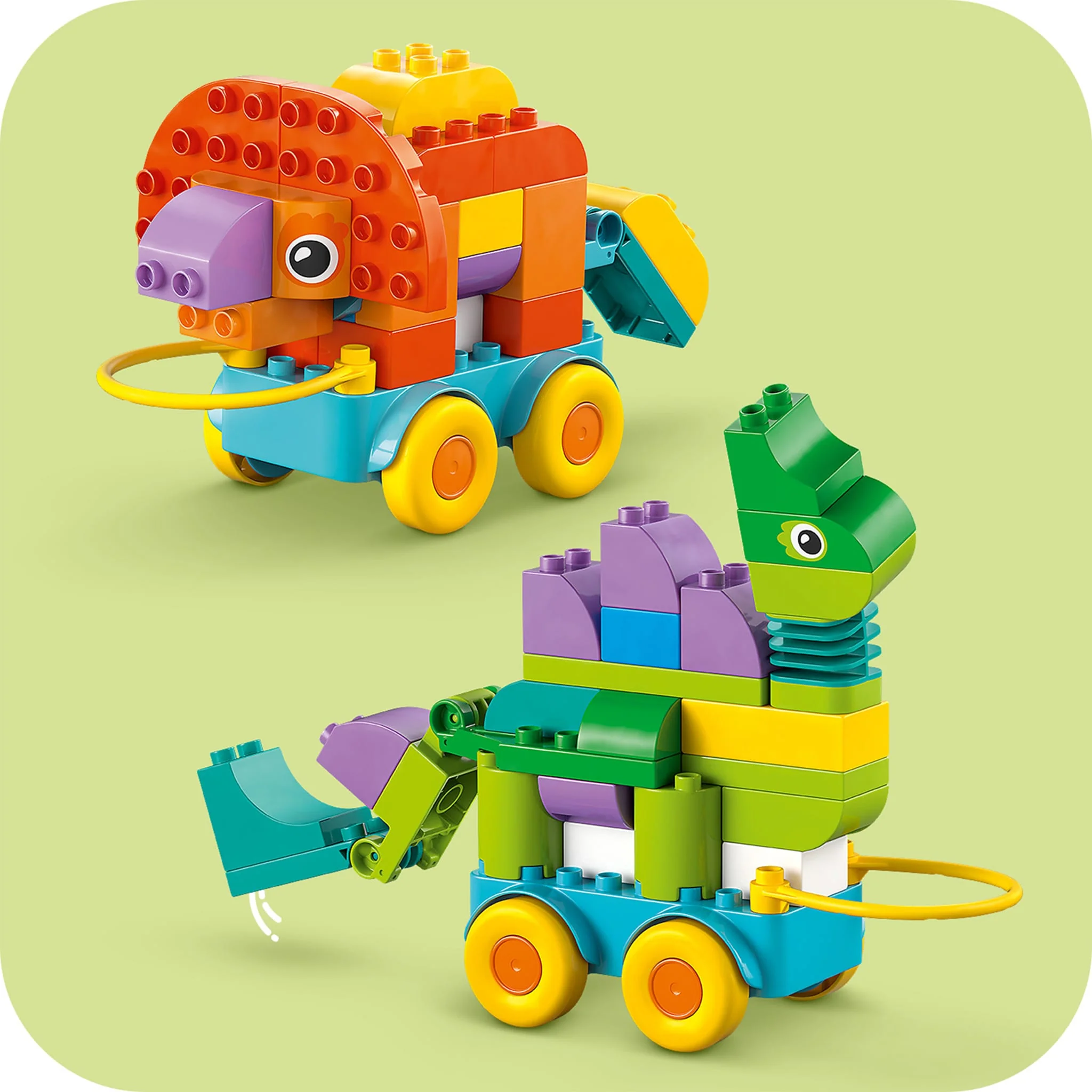 LEGO® DUPLO® Ma ville Les dinosaures sur roues 3en1 - Image 6