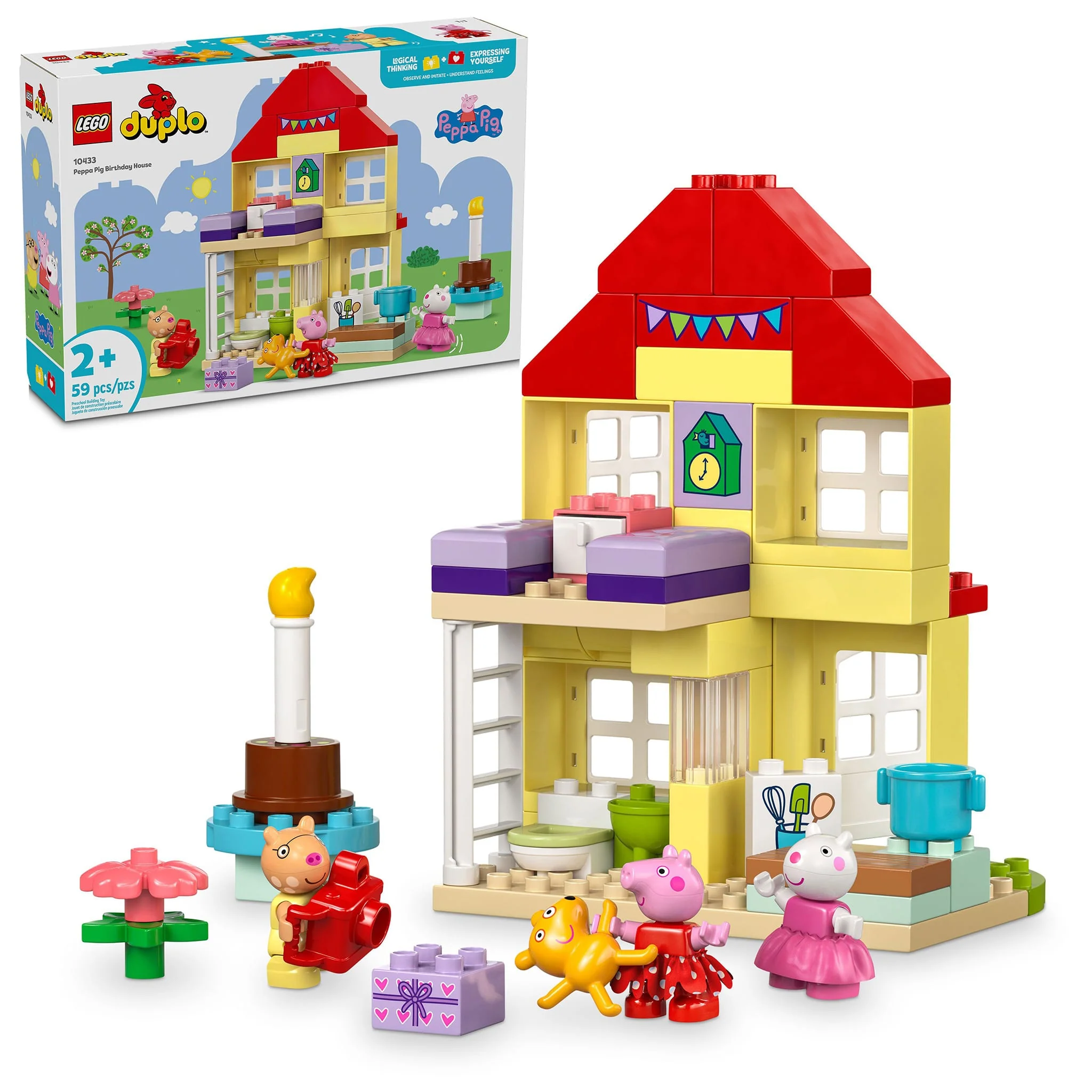 LEGO® DUPLO® La maison d’anniversaire de Peppa Pig