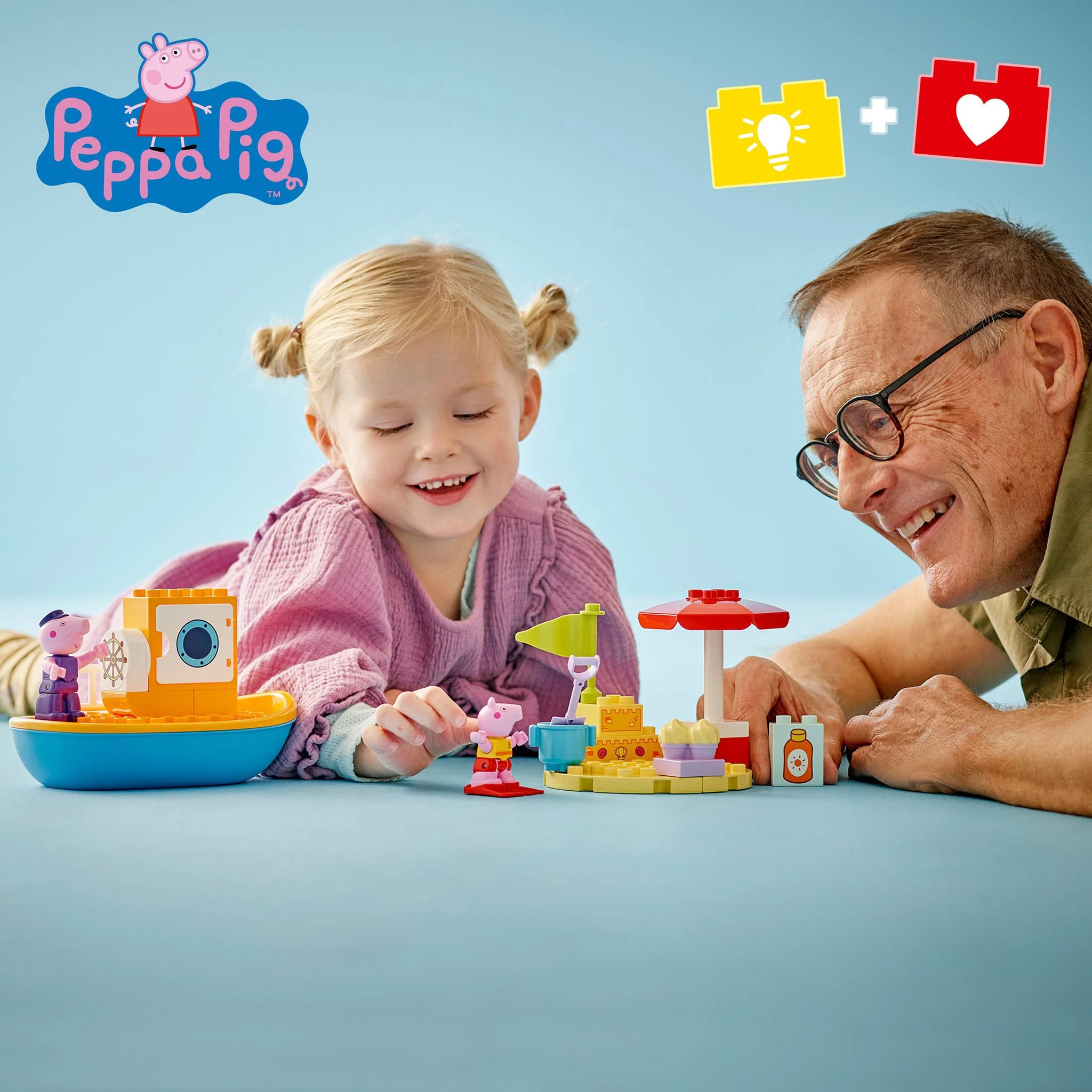 LEGO® DUPLO® Le voyage en bateau de Peppa Pig - Image 2