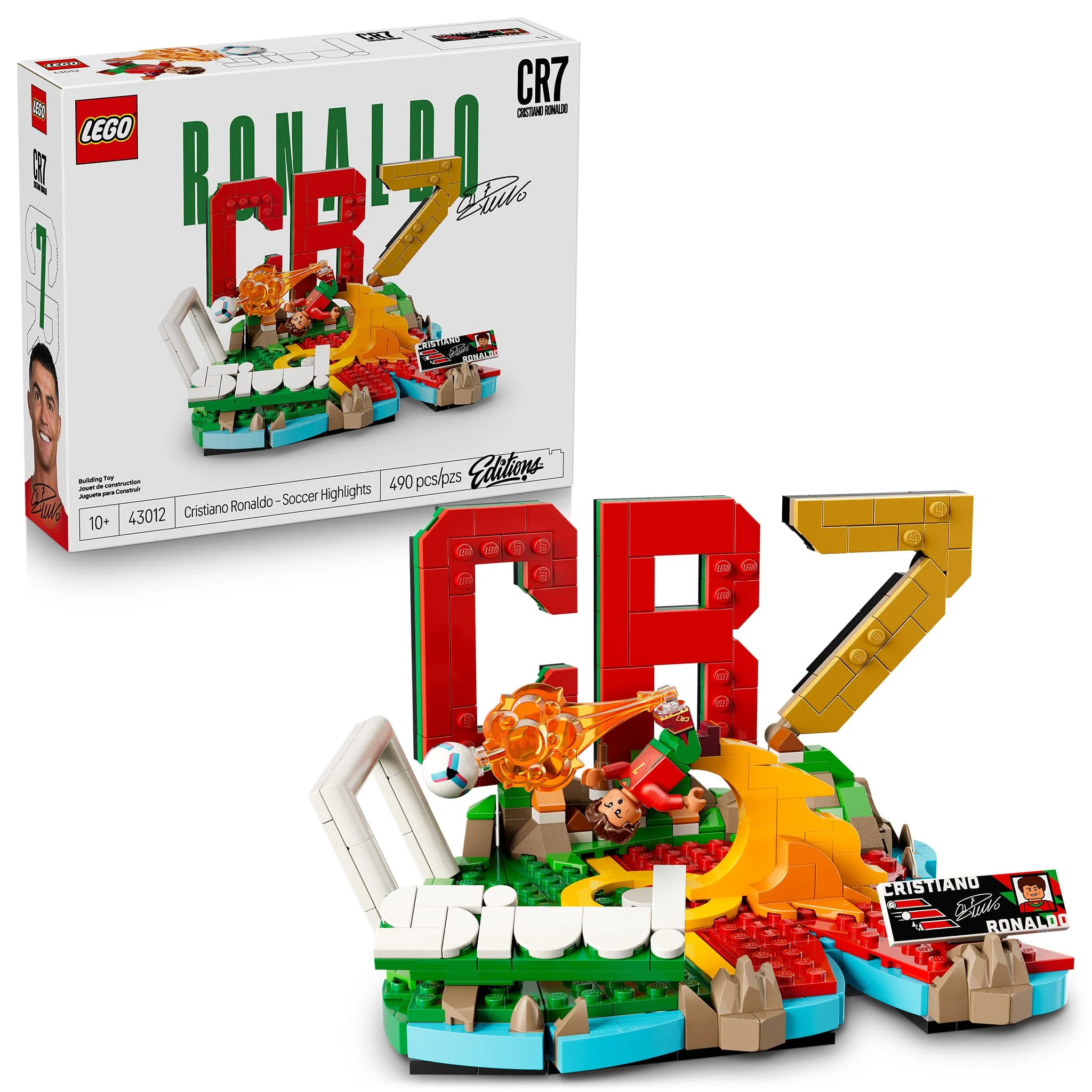 LEGO® Editions Cristiano Ronaldo – Temps forts du soccer