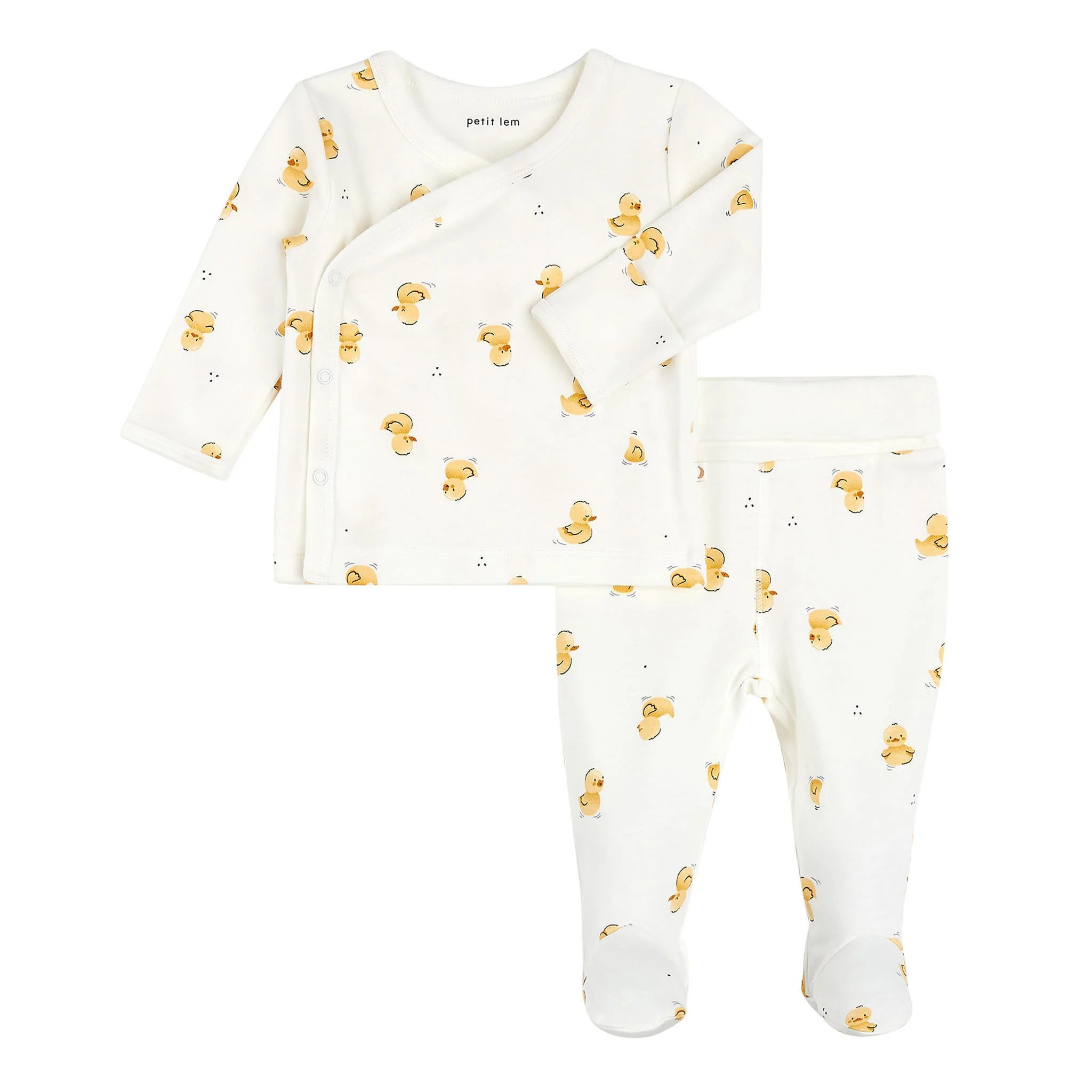 Ensemble de 4 Pièces Prematuré - Canards - Image 6