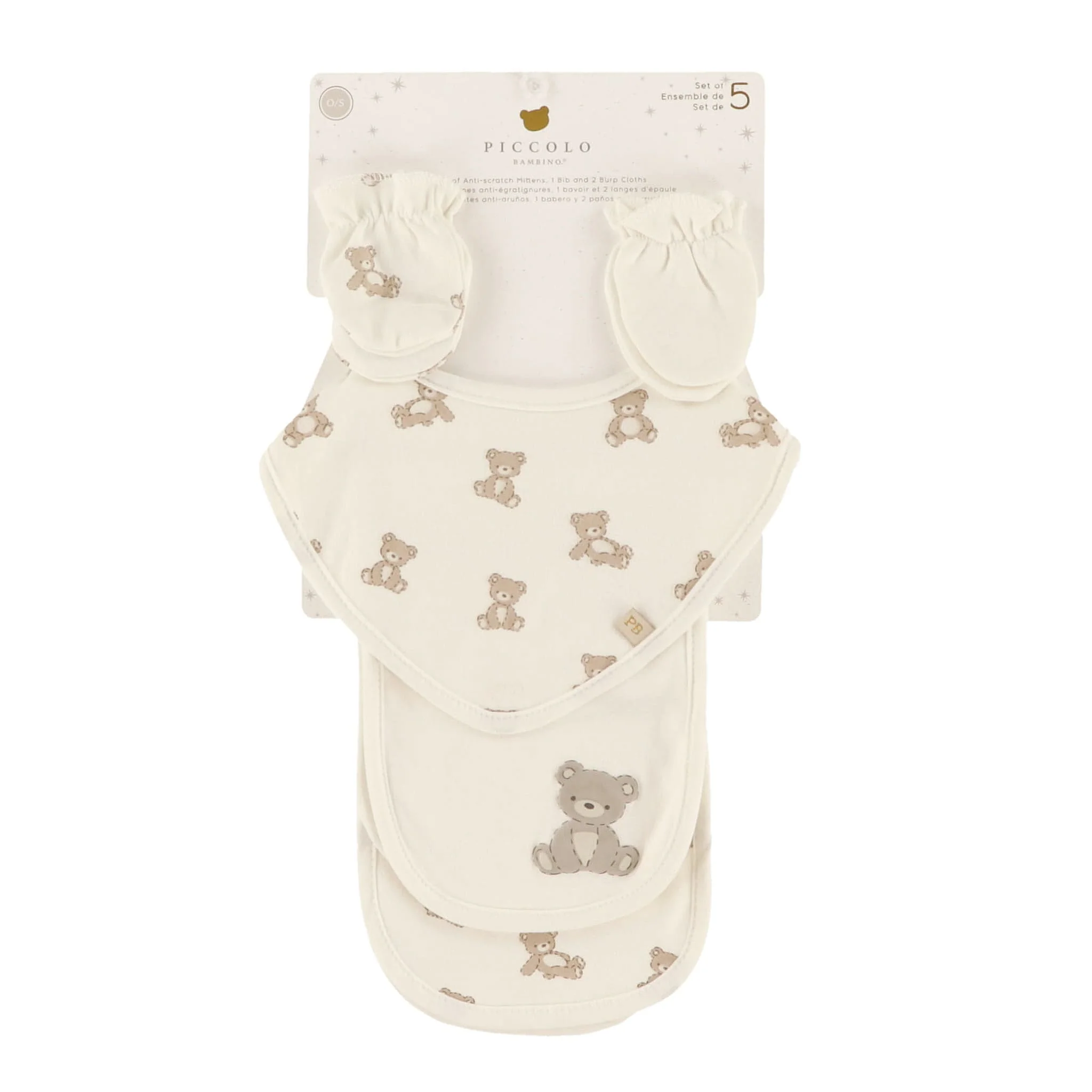 Ensemble Cadeau 5 morceaux - Ours