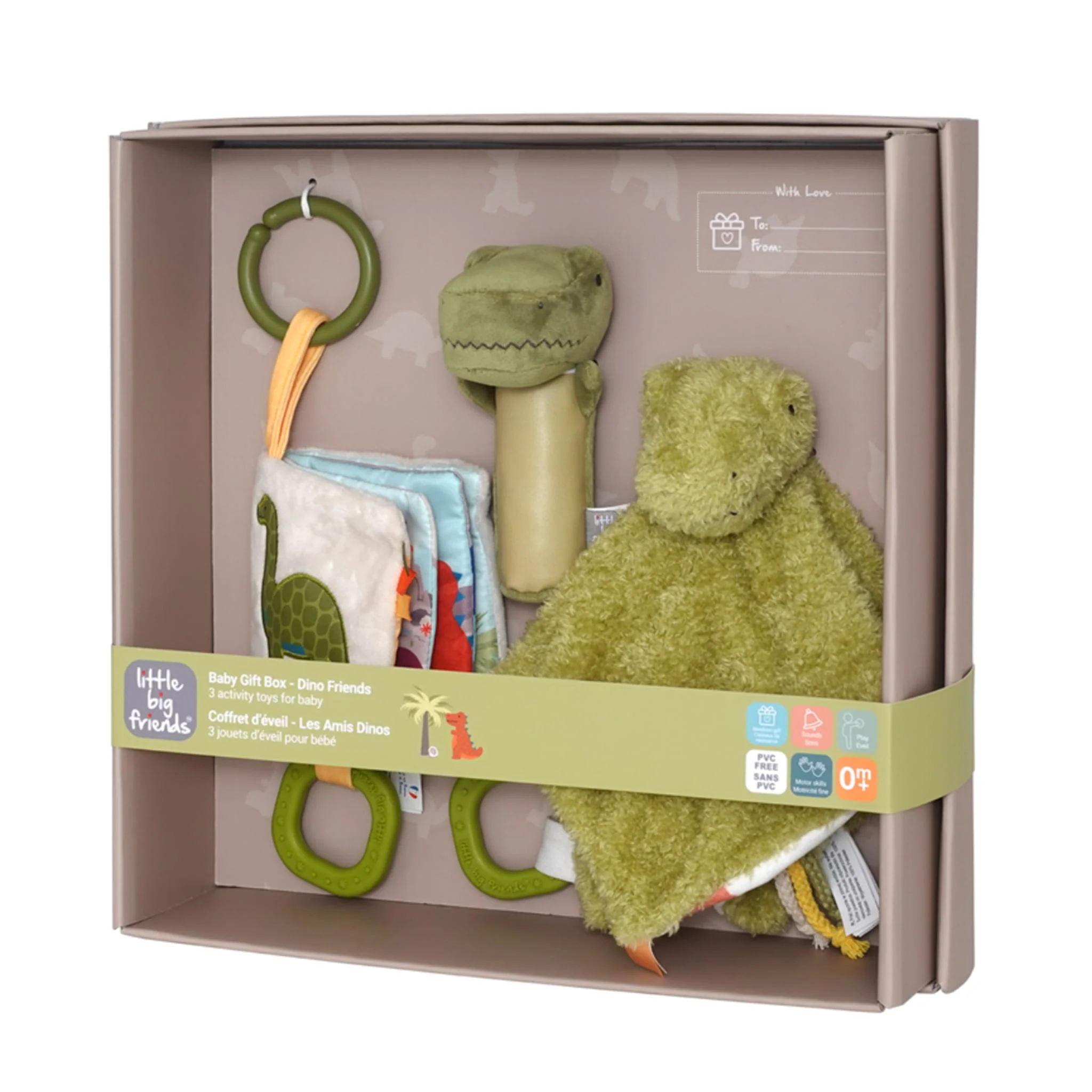 Ensemble Cadeau Coffret d'Éveil - Les Amis Dinos - Image 4