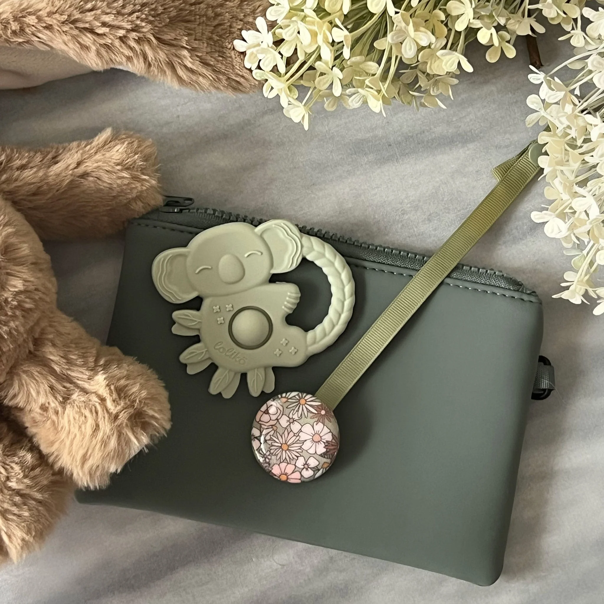 Ensemble Cadeau - Fleurs Vertes - Image 2