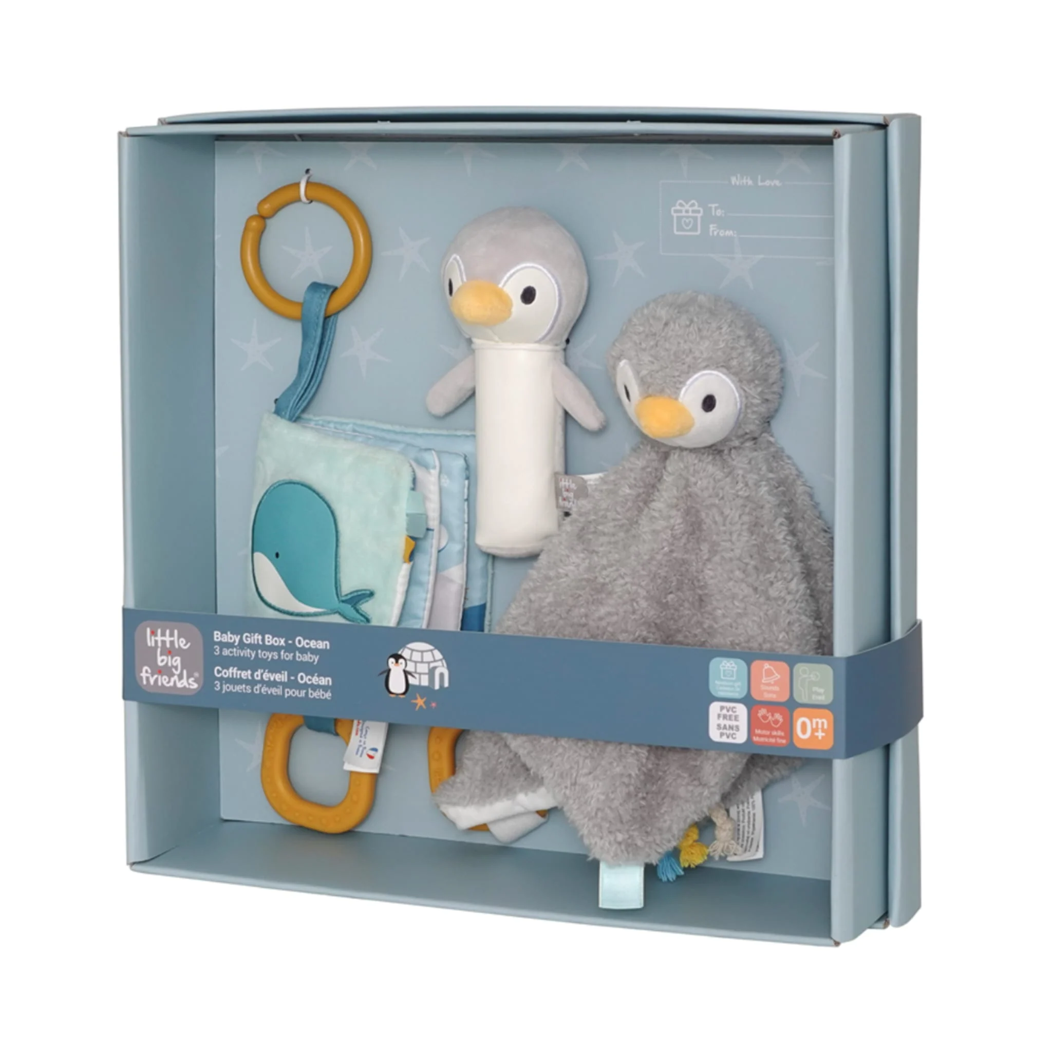 Ensemble Cadeau Coffret d’éveil - Océan - Image 3