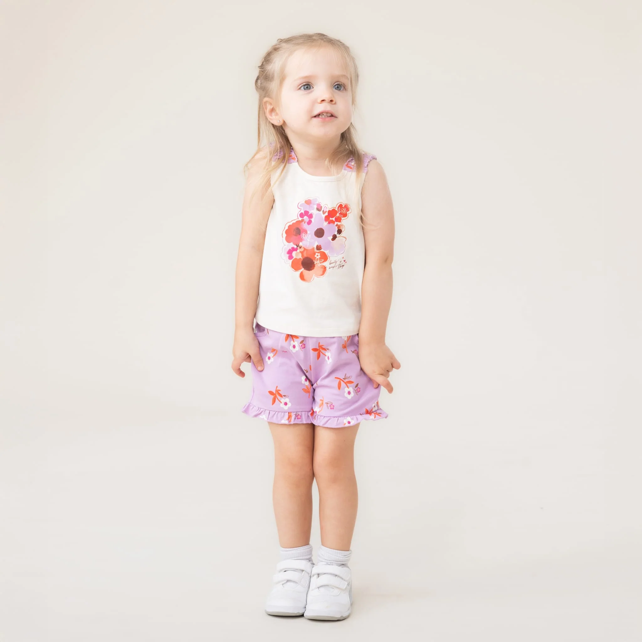 Ensemble Camisole Floraison 6-24mois - Image 2