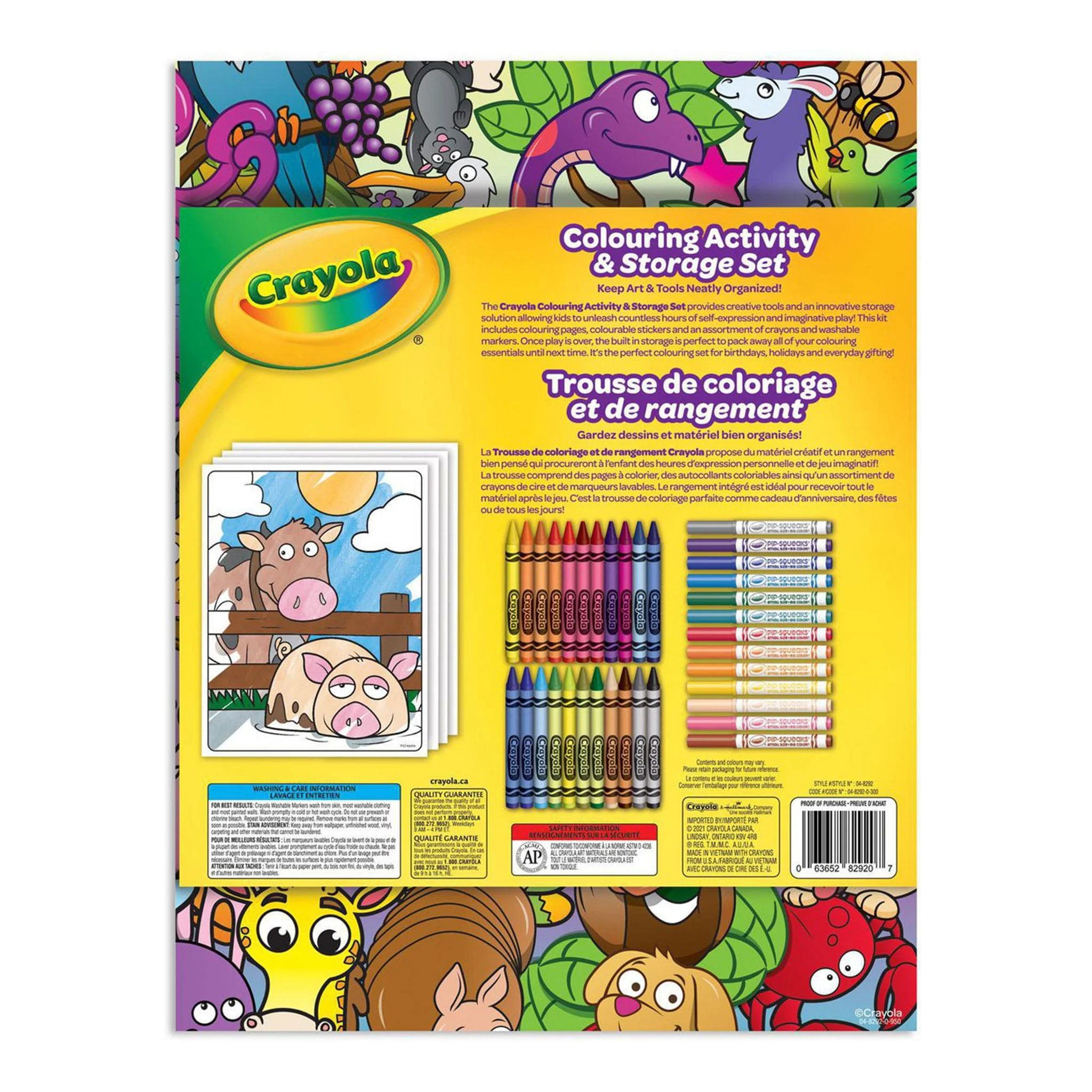 Ensemble de Coloriage et Kit de Rangement Crayola - Image 2