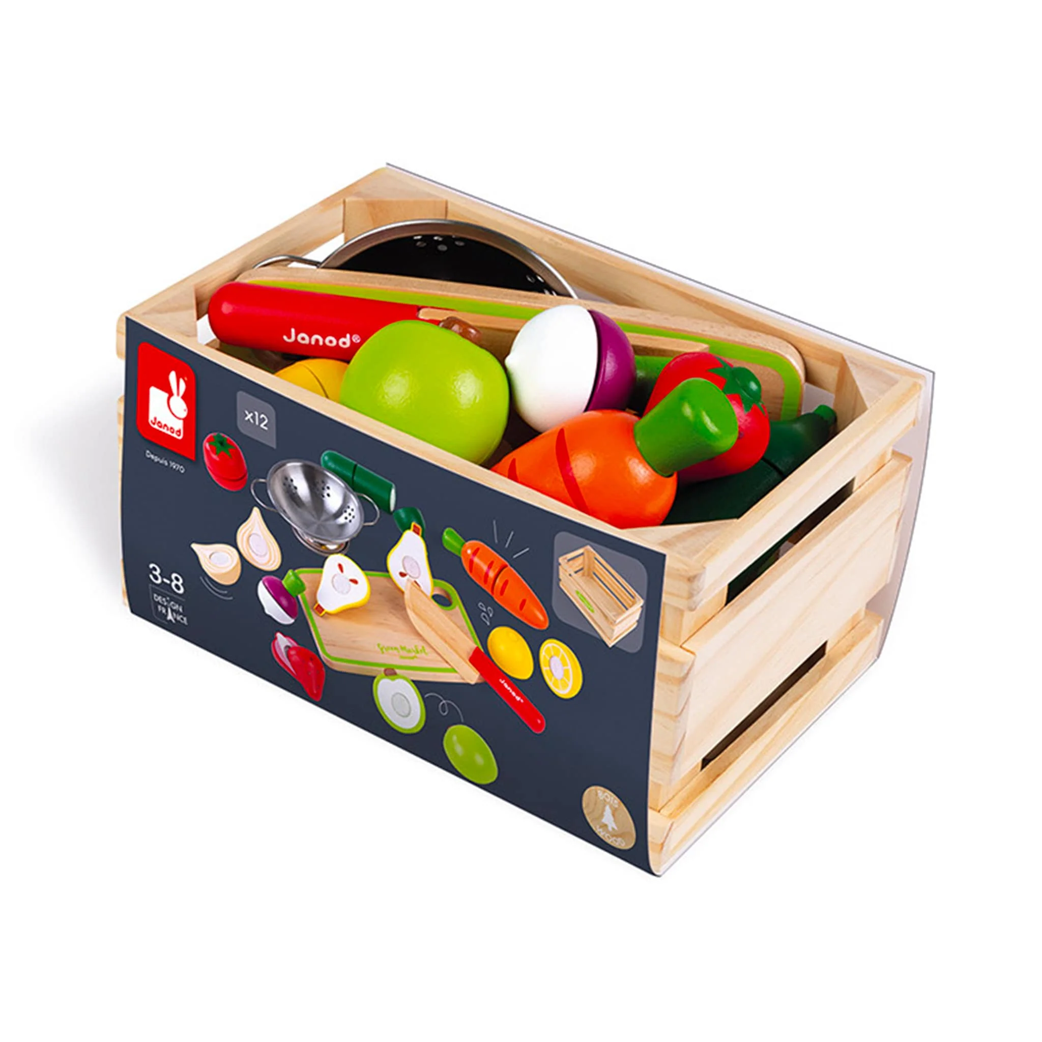 Ensemble De Fruits Et Légumes à Découper - Image 8