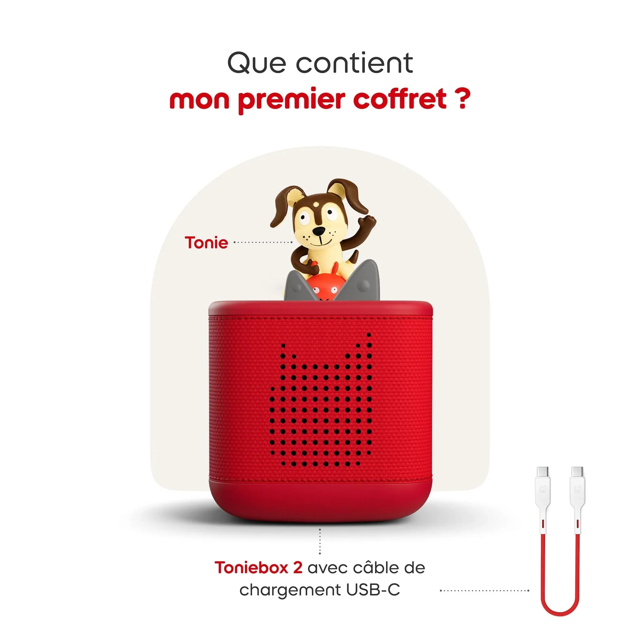 Toniebox 2 - Mon premier coffret - ROSE (bilingue) - Image 5