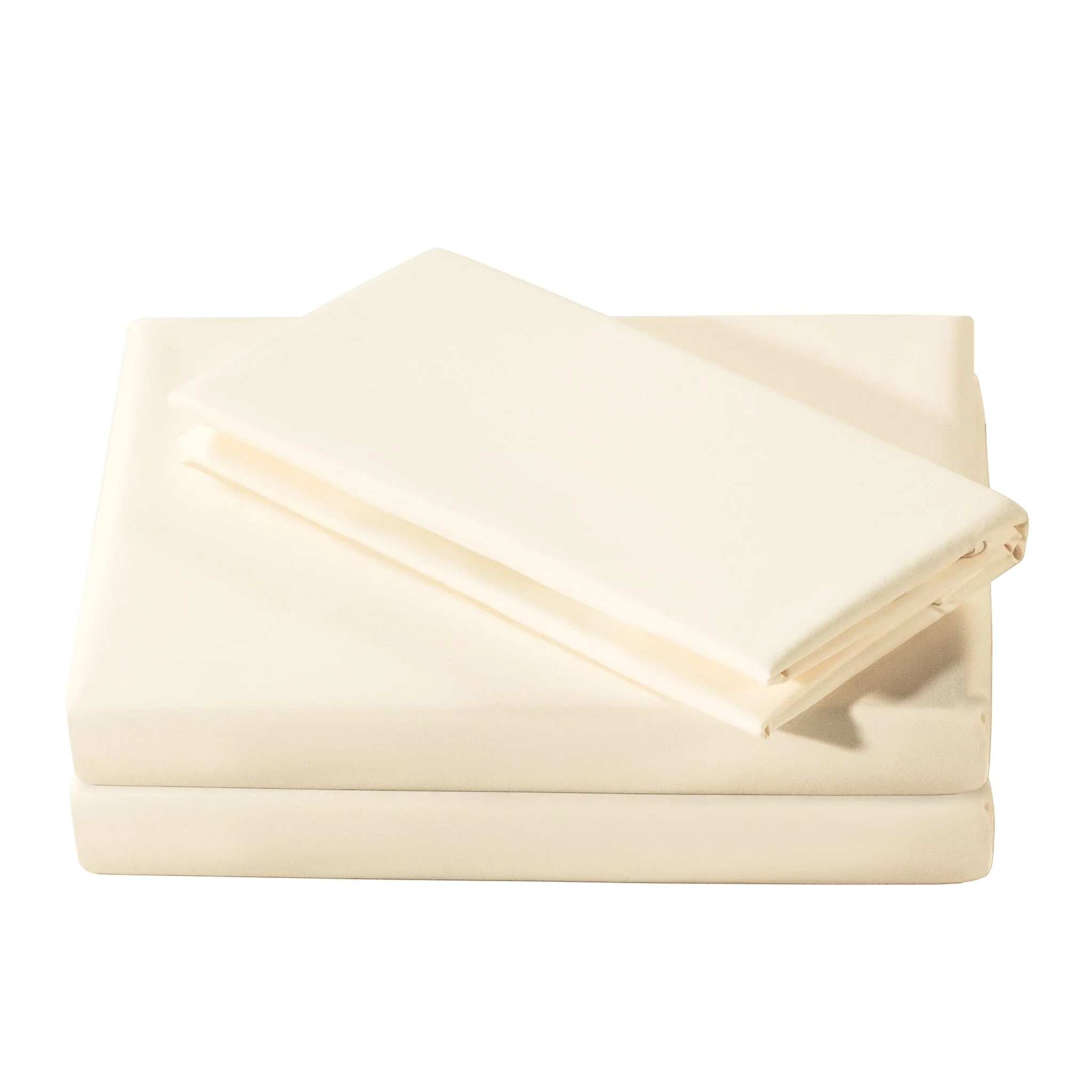 Ensemble Draps Lit Double - Ivoire - Image 4