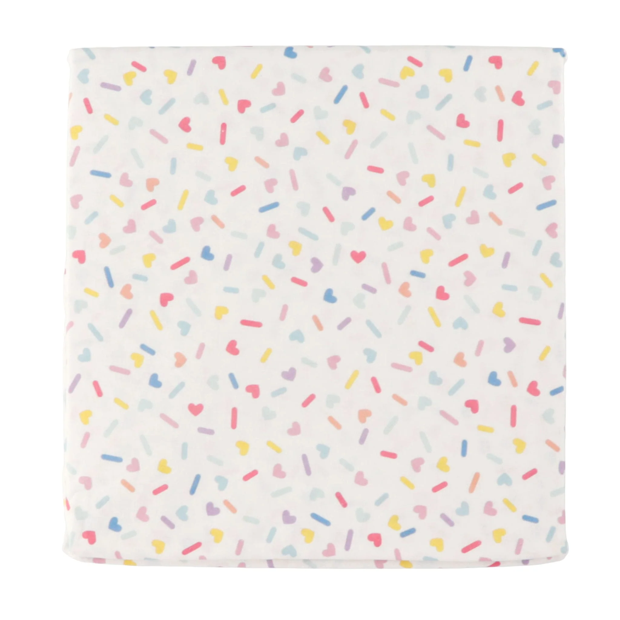 Ensemble Draps Lit Simple - Coeurs Confettis - Image 4