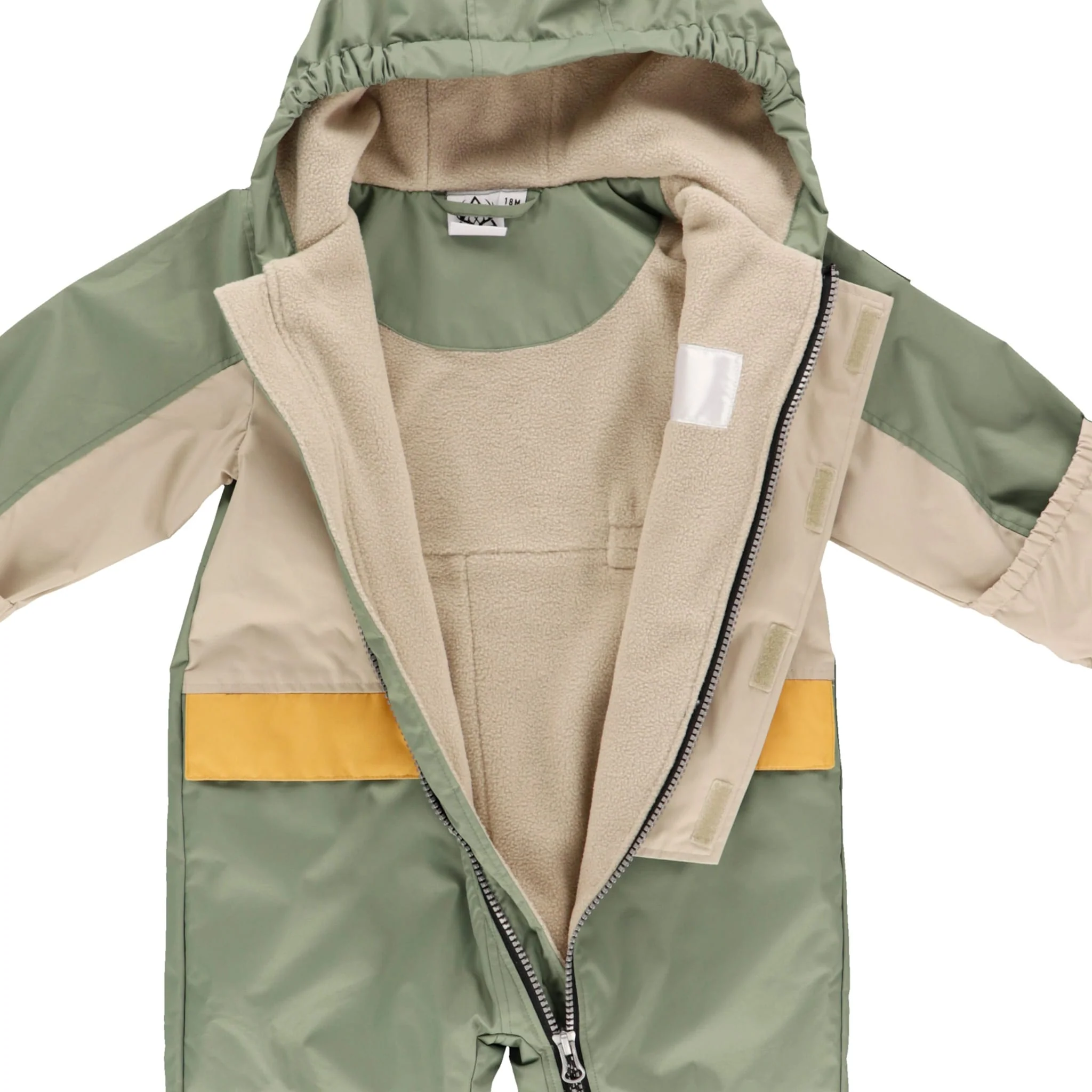 Ensemble Extérieur Une Pièce Colorblock 6-24mois - Image 4