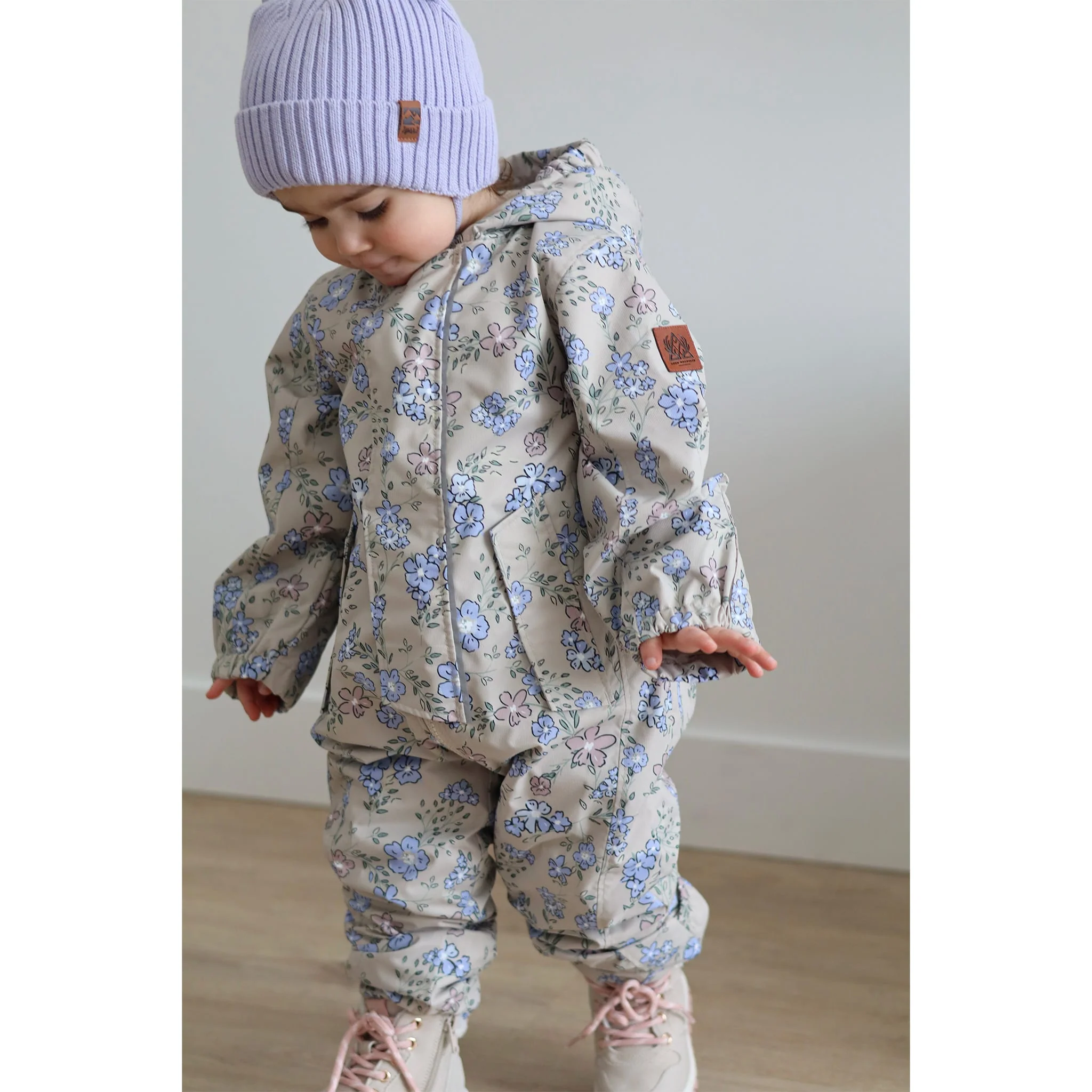 Ensemble Extérieur Une Pièce Fleurs 6-24mois - Image 11