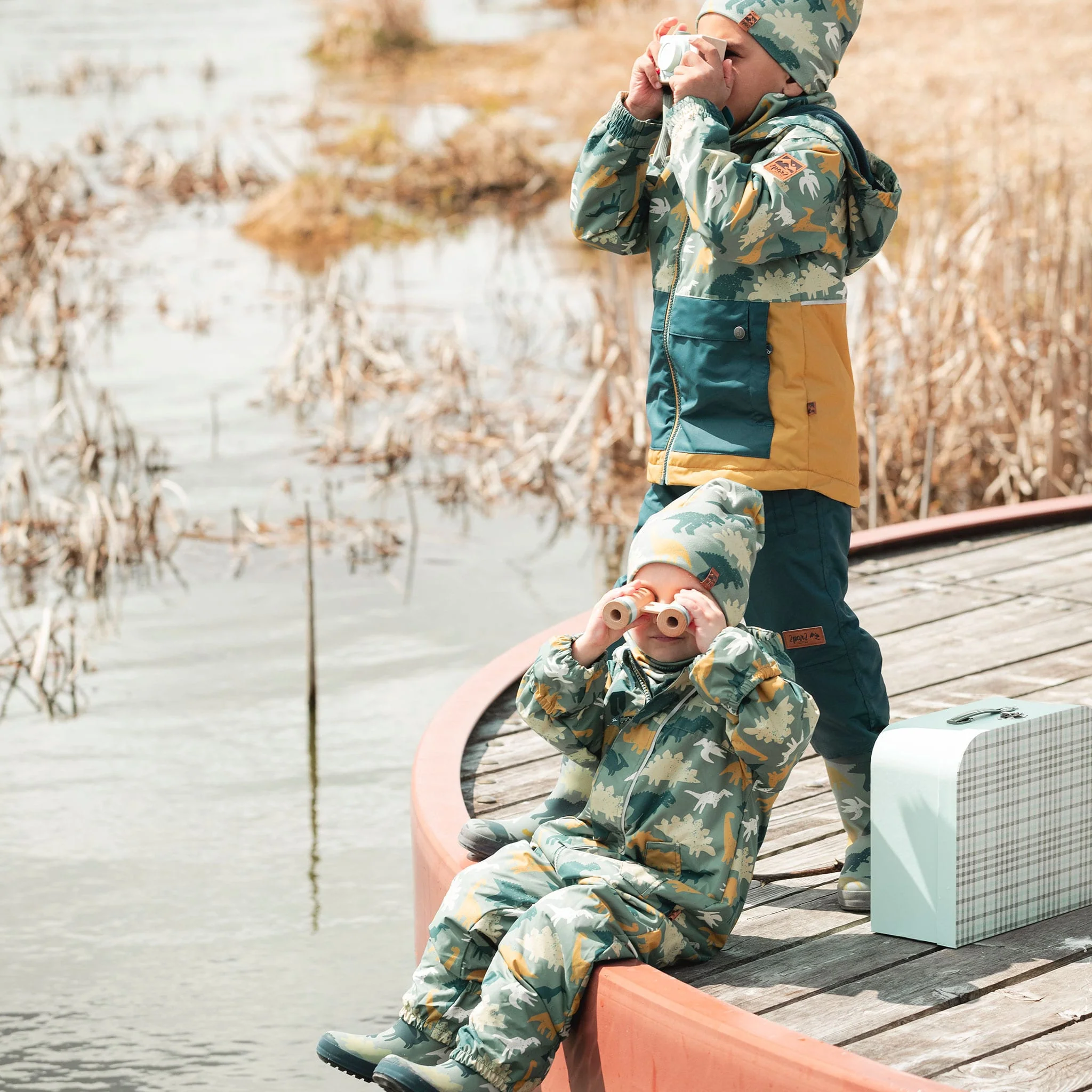 Ensemble Extérieur Deux Pièces Dinos 2-6ans - Image 9