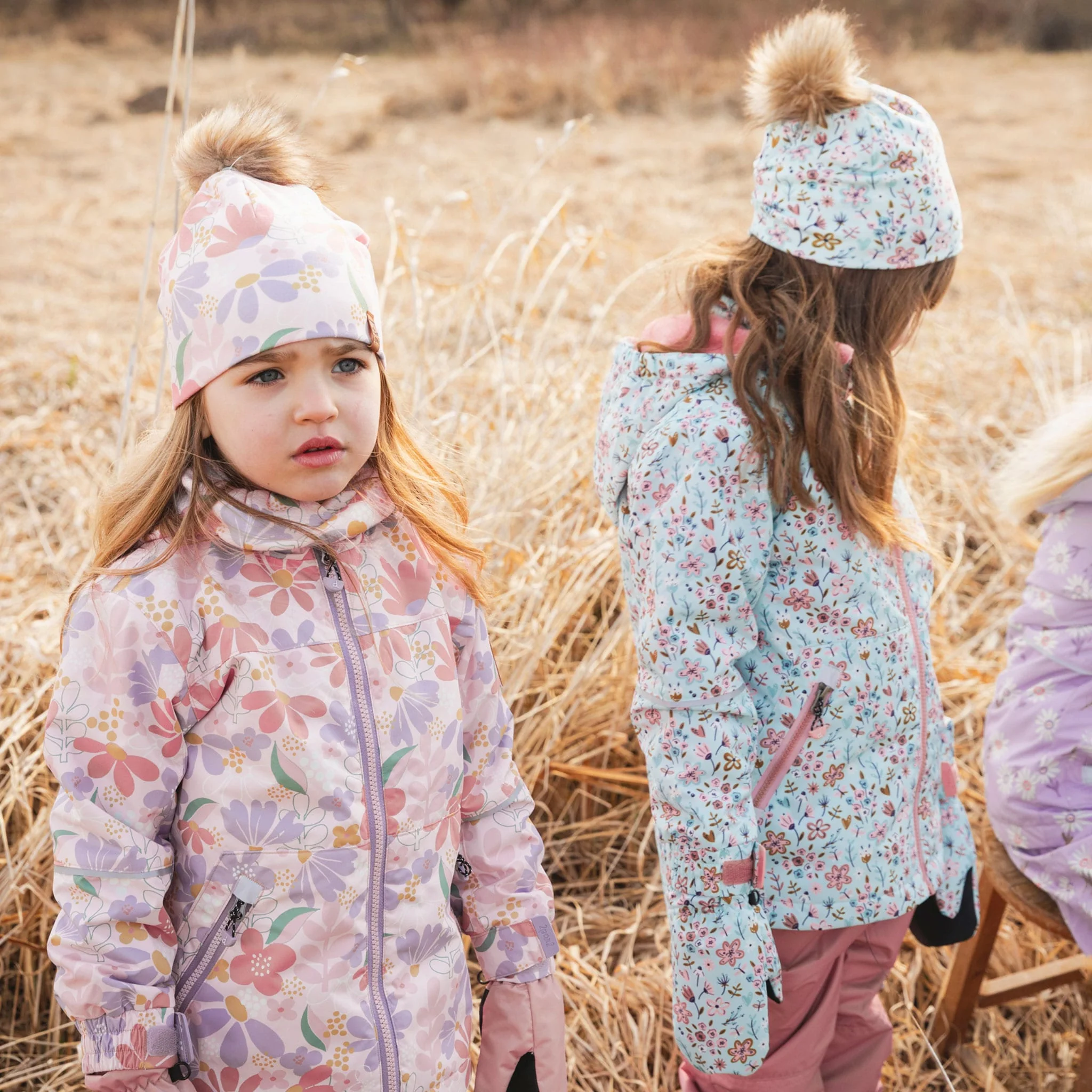 Ensemble Extérieur Deux Pièces Fleurs 2-6ans - Image 10