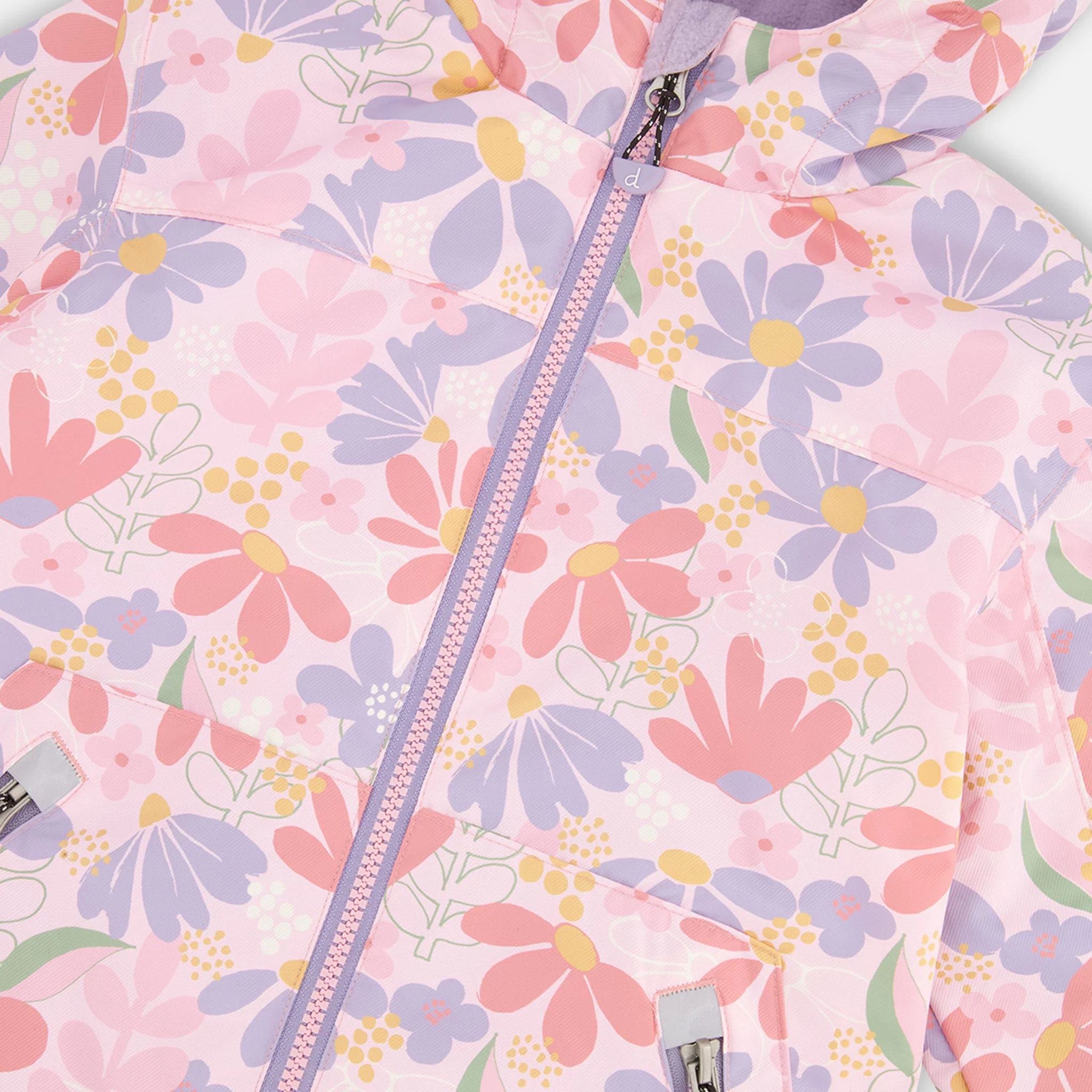 Ensemble Extérieur Deux Pièces Fleurs 2-6ans - Image 6