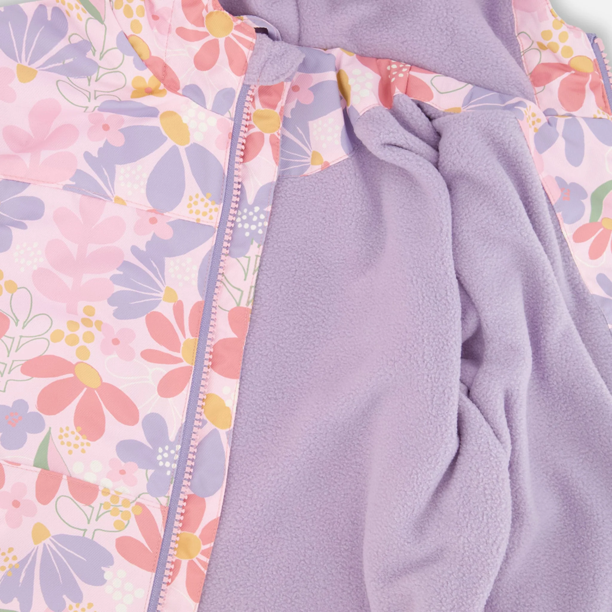 Ensemble Extérieur Deux Pièces Fleurs 2-6ans - Image 7