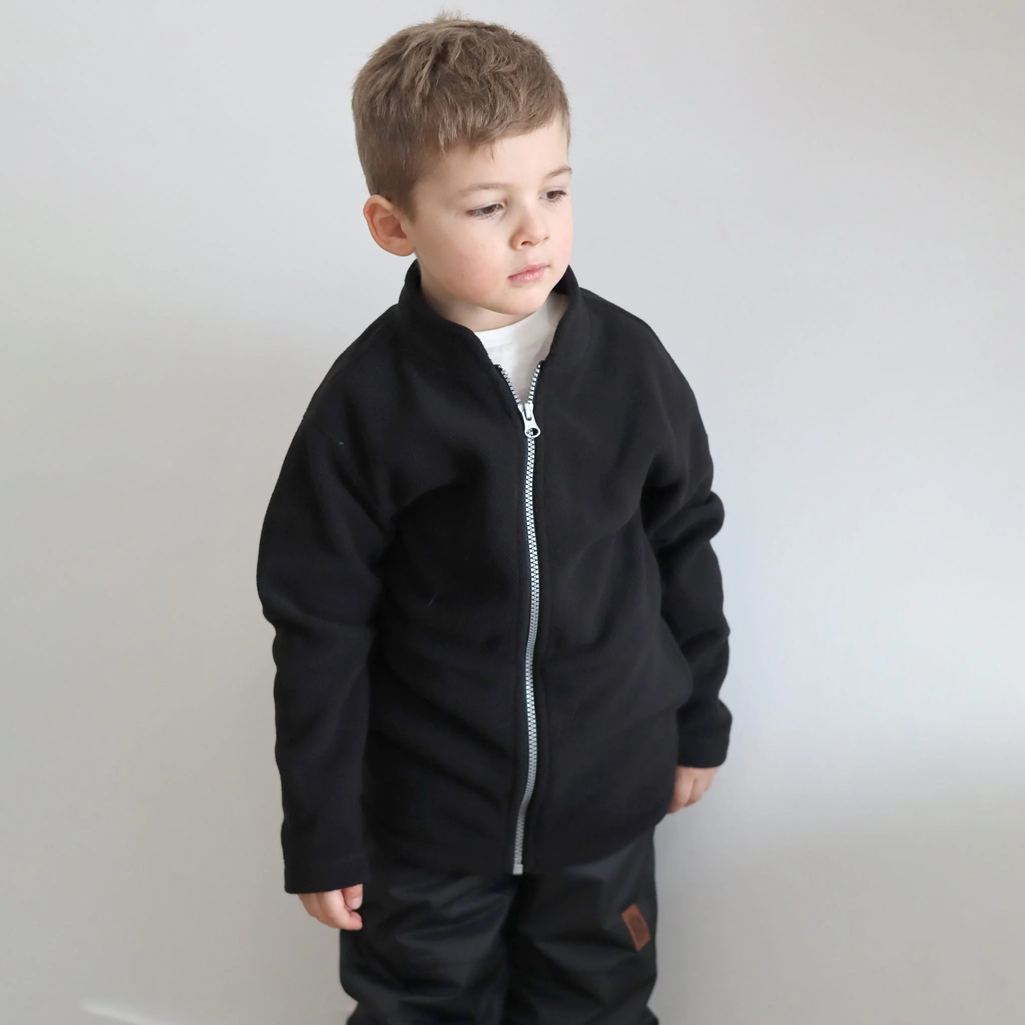 Ensemble Extérieur 3-en-1 Noir 7-12ans - Image 3