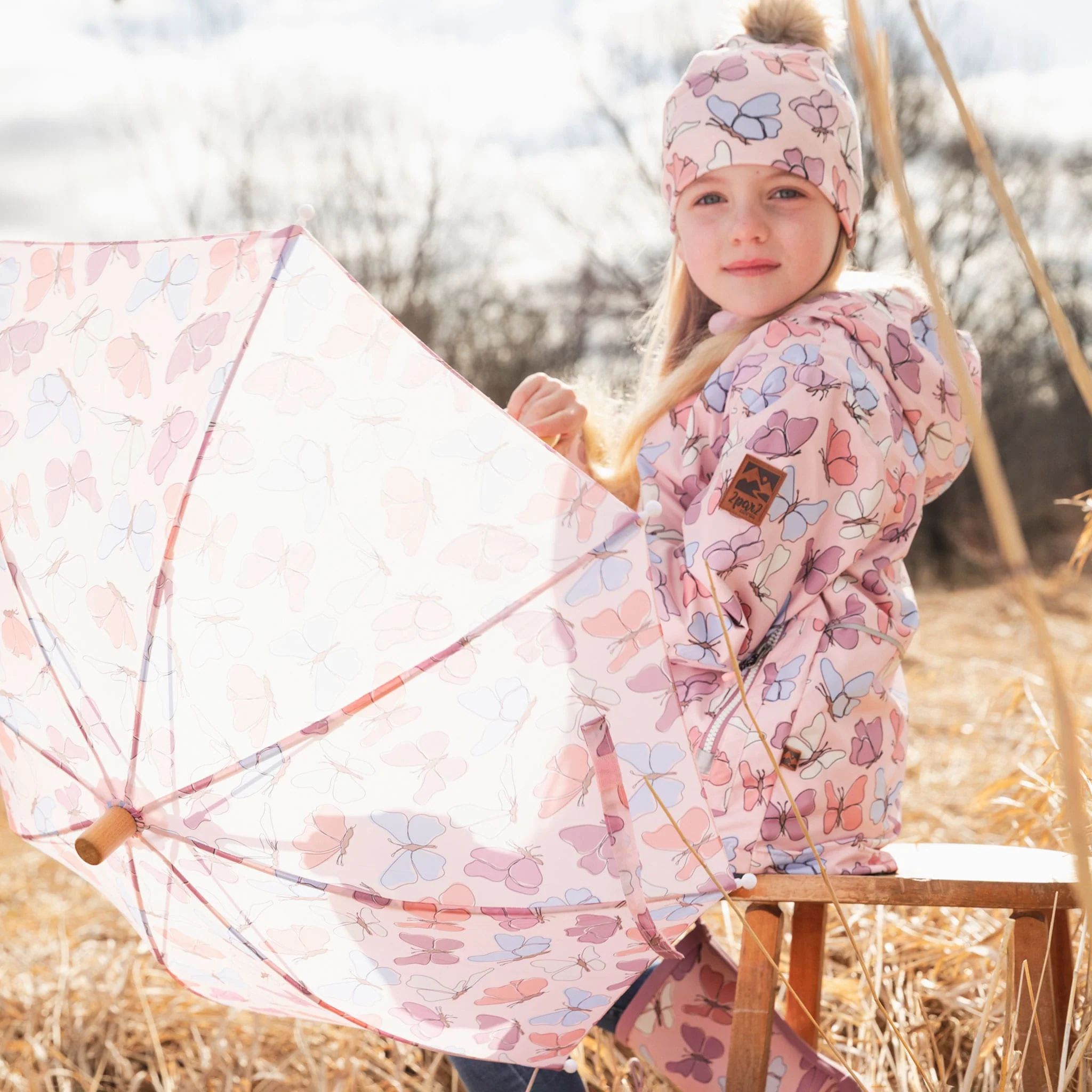 Ensemble Extérieur 3-en-1 Papillons 2-6ans - Image 4