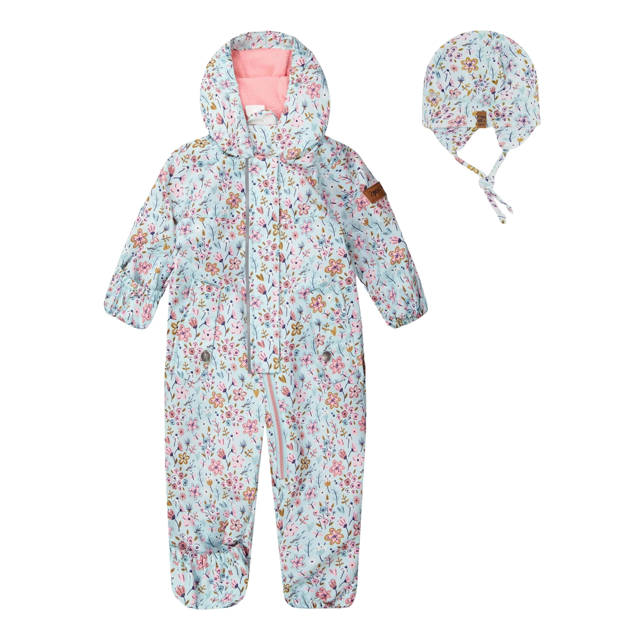 Ensemble Extérieur Petites Fleurs 6-24mois