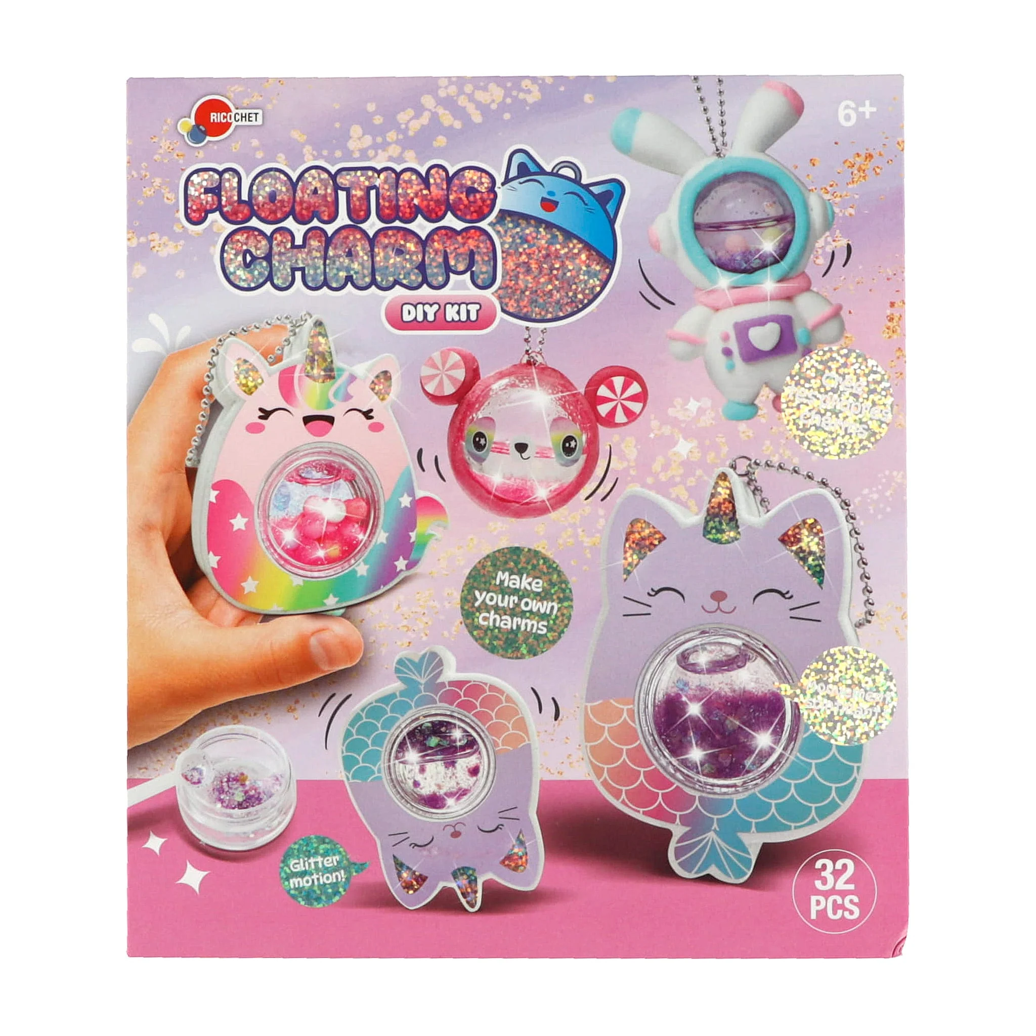 Ensemble Fabrication Porte-clé - "Floating Charm"