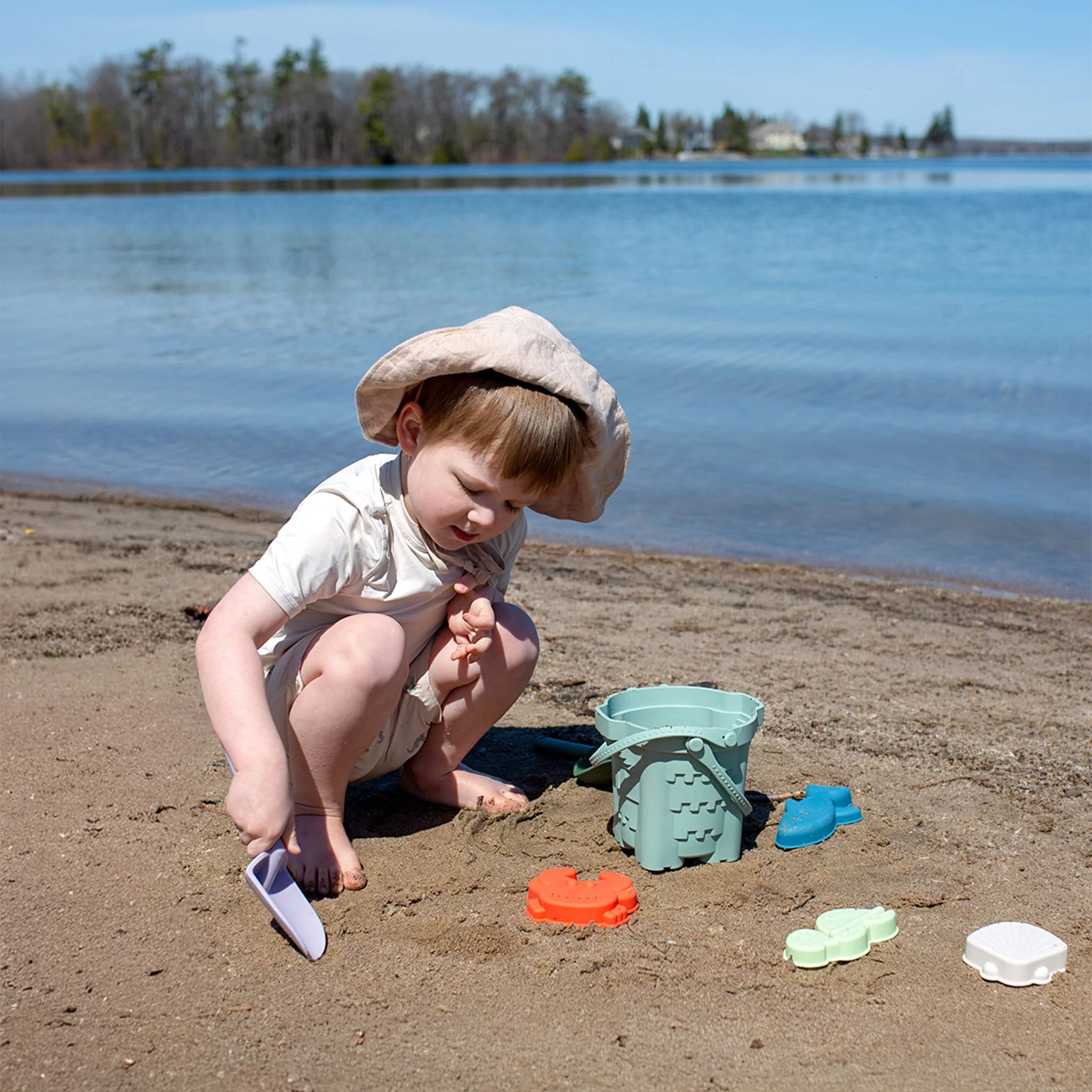 Ensemble Jouet de Plage en silicone - Océan - Image 2