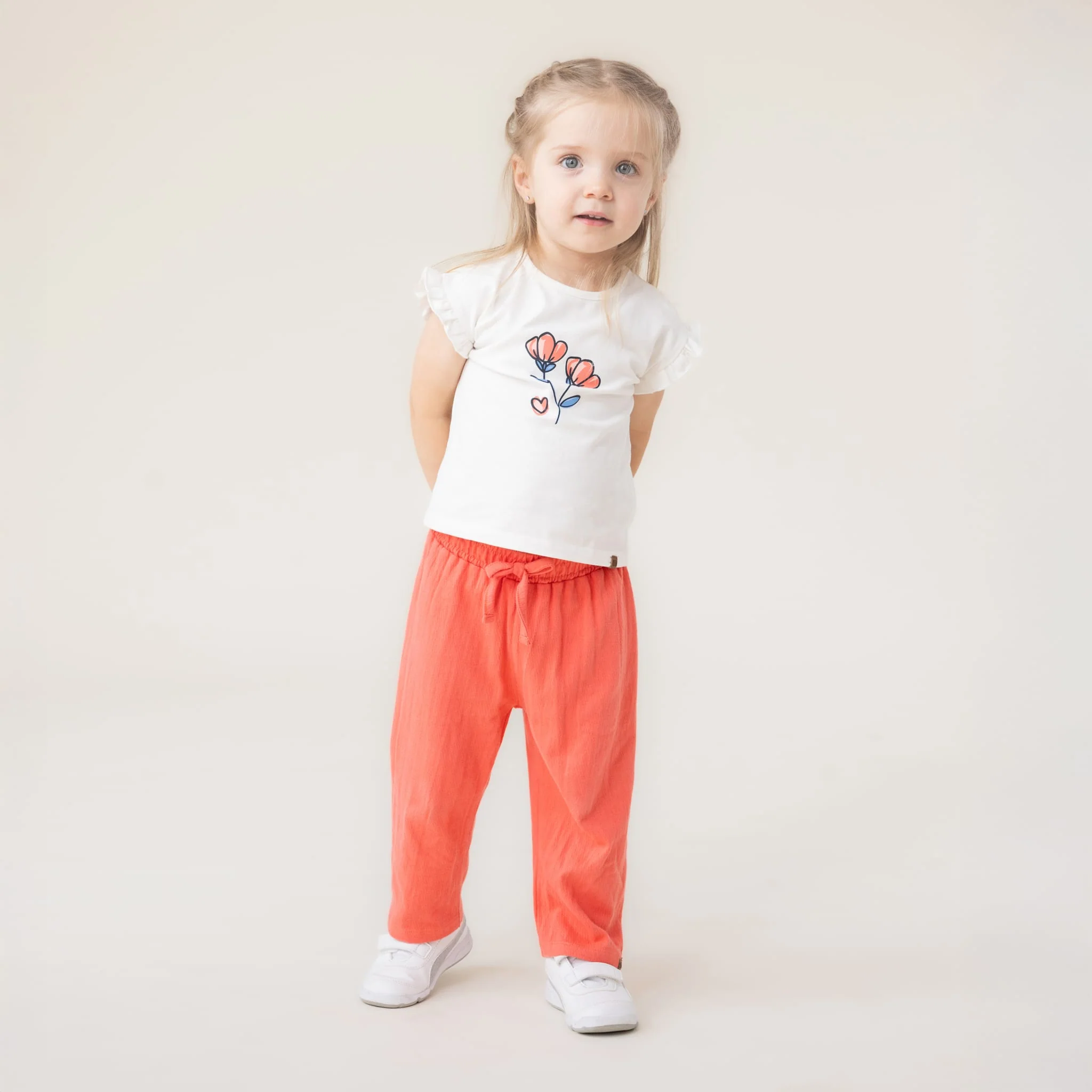 Ensemble Pantalon Côtelé Matelot 6-24mois - Image 2