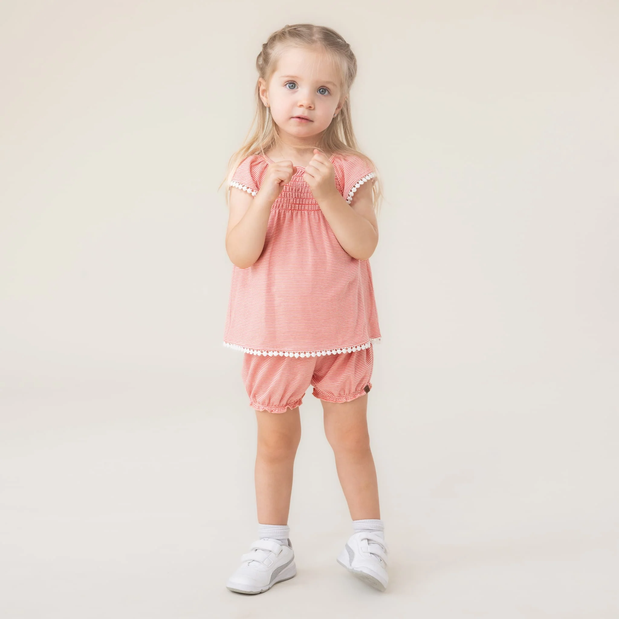 Ensemble Short Rayé Matelot 6-24mois - Image 2