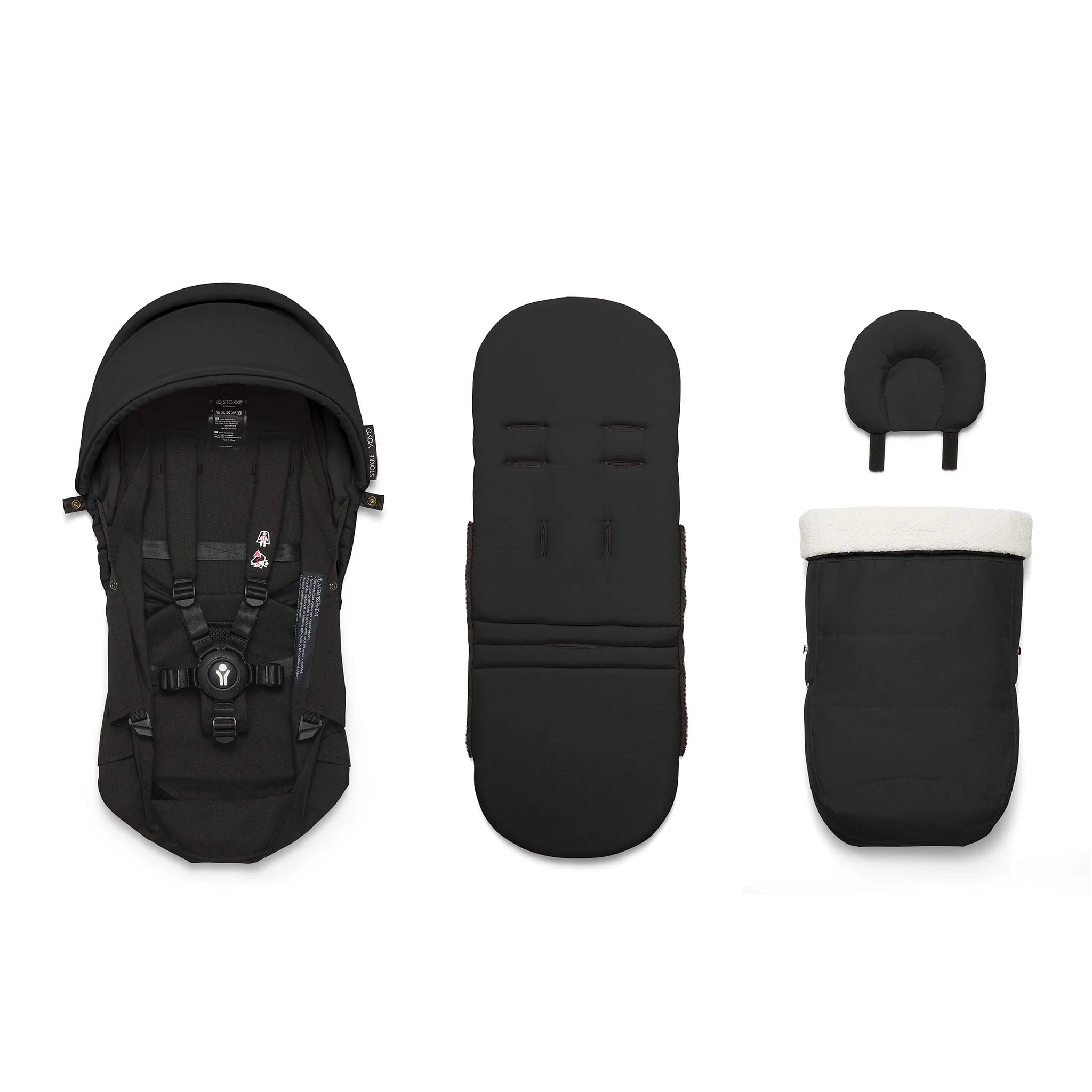 Ensemble de Tissus Nacelle YOYO³ - Noir - Image 4