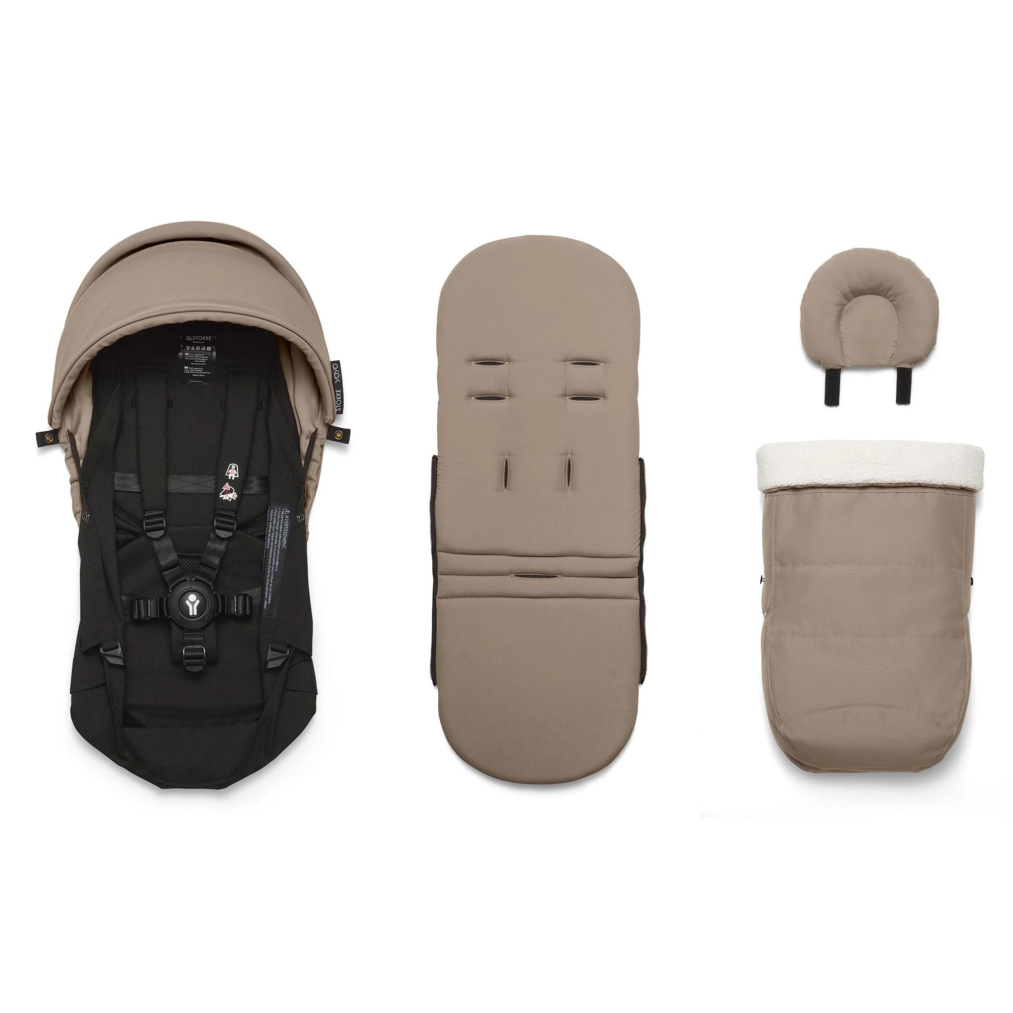 Ensemble de Tissus Nacelle YOYO³ - Taupe - Image 5
