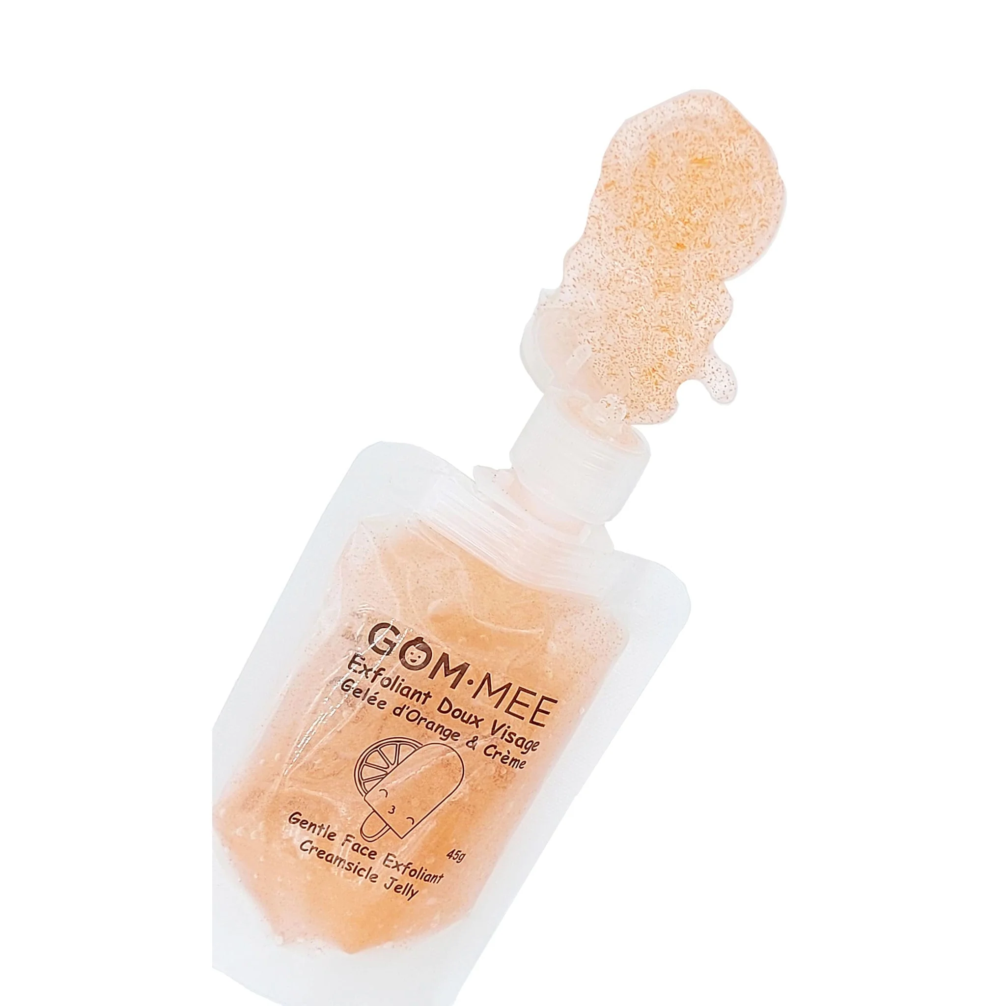 Exfoliant Doux Visage Gelée Orange & Crème 45G - Image 2