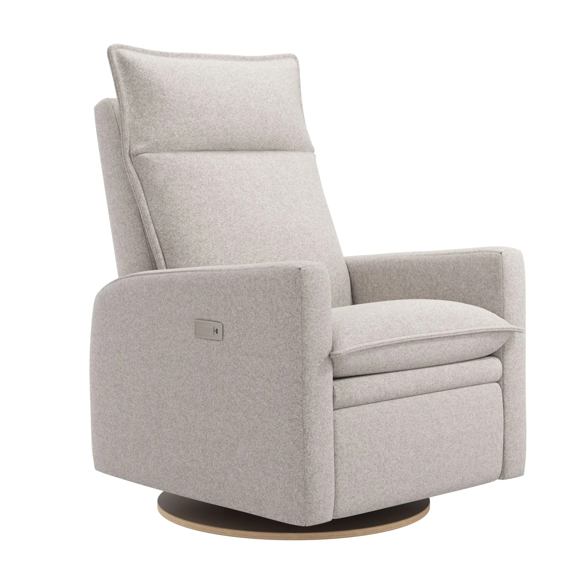 Fauteuil Berçant et Pivotant Arya - Arlo Pearl avec Mécanisme Électrique