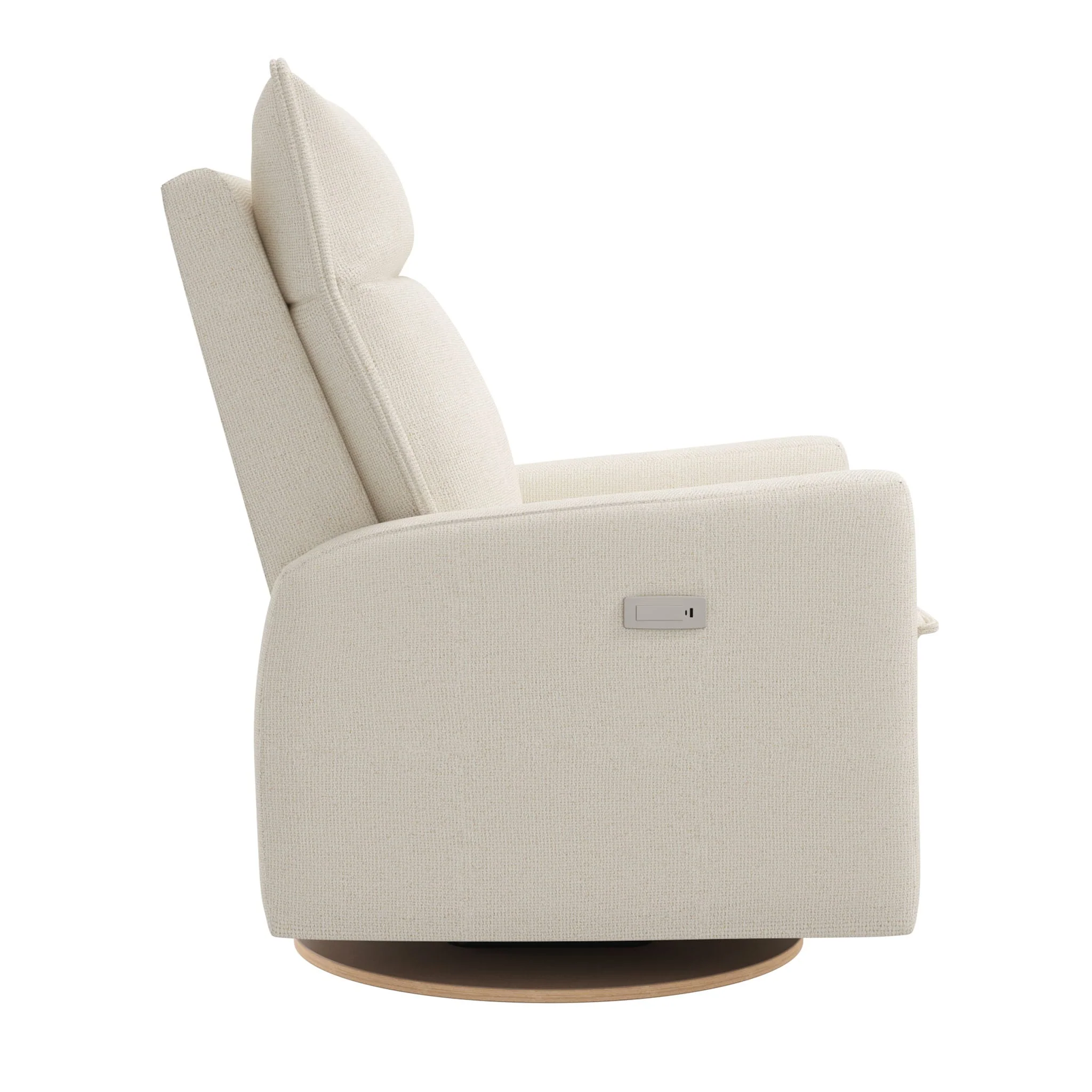 Fauteuil Berçant et Pivotant Arya - Henequen avec Mécanisme Électrique - Image 3
