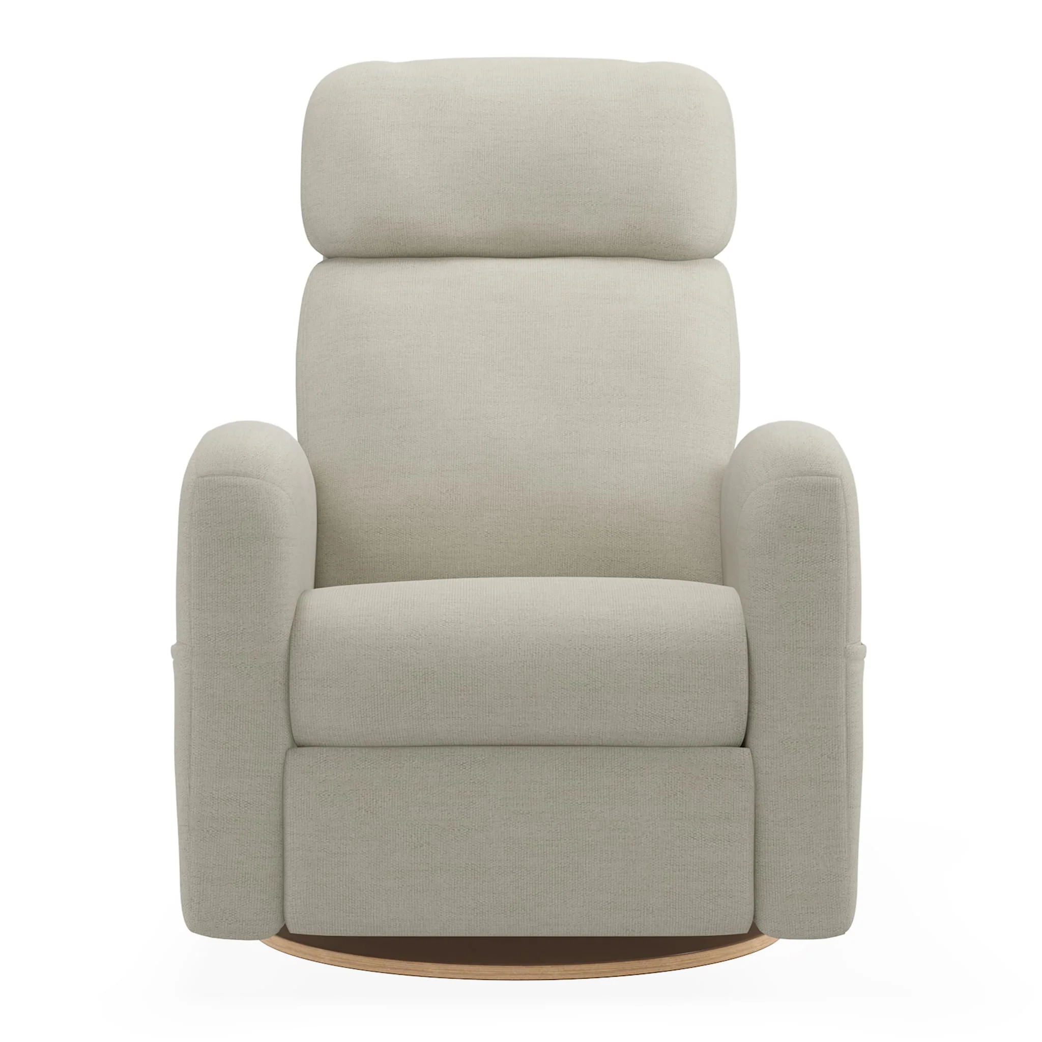 Fauteuil Berçant Inclinable Pivotant Hailey Como Sand avec Mécanisme Électrique - Image 2