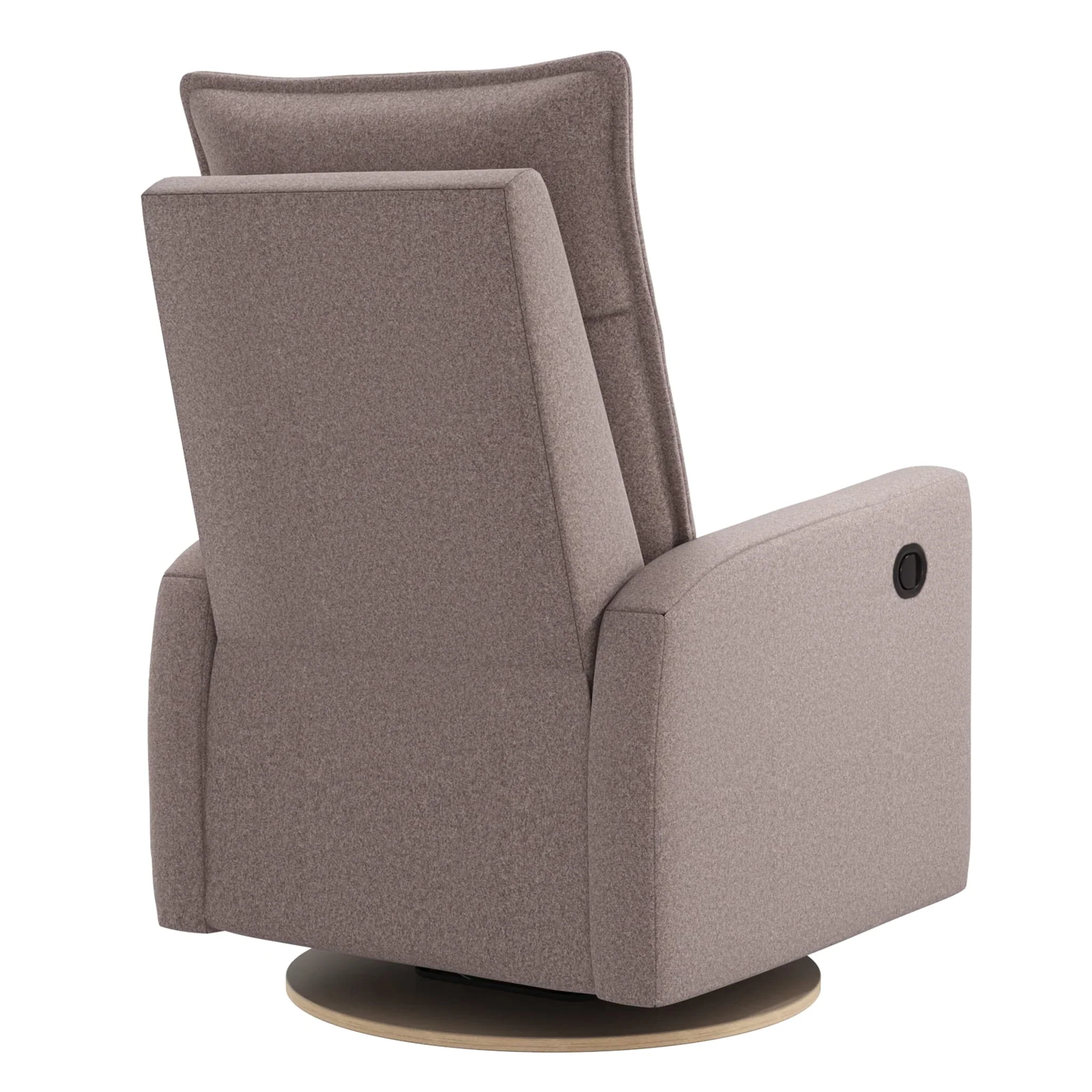 Fauteuil Berçant et Pivotant Arya - Arlo Beige - Image 3