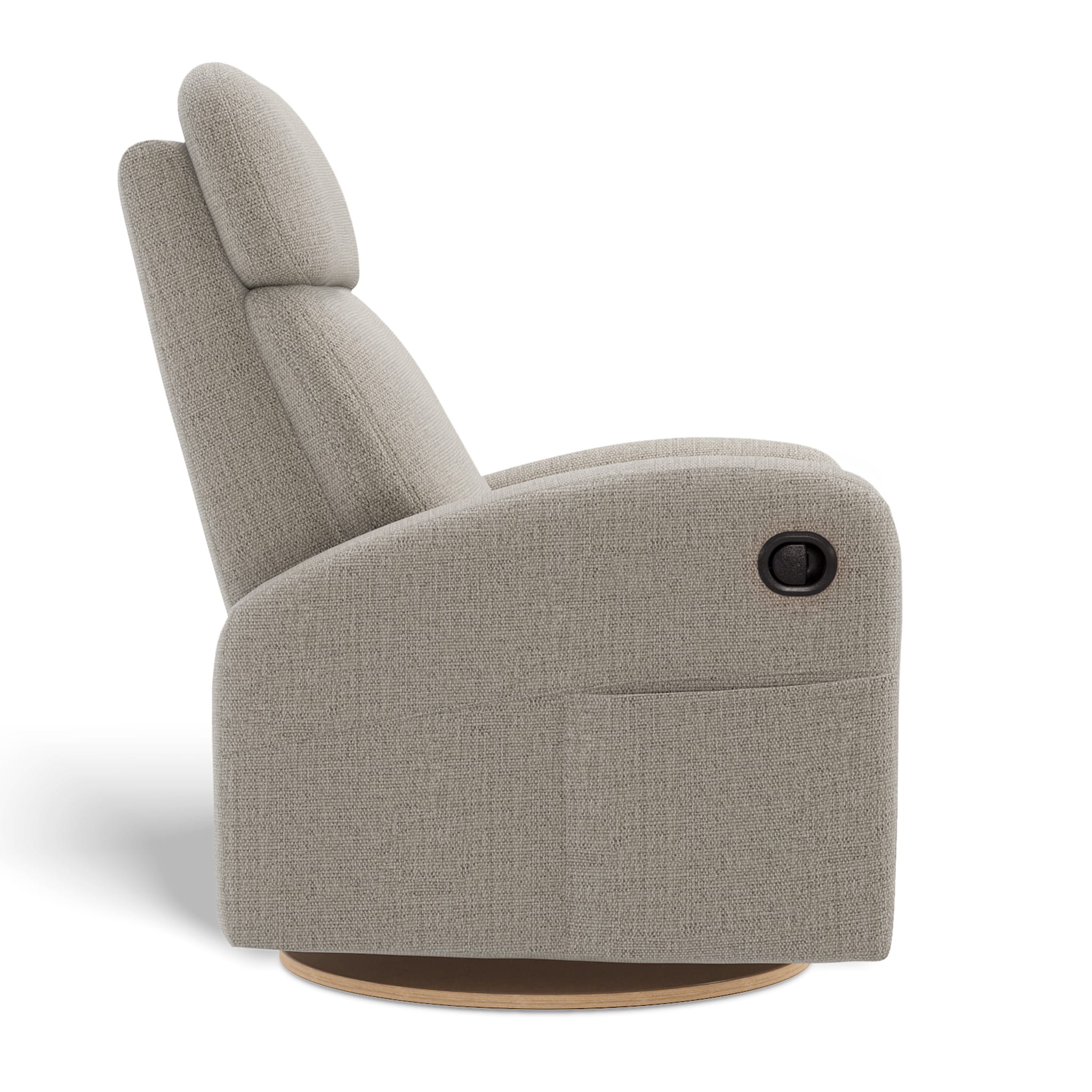 Fauteuil Berçant Inclinable Pivotant Hailey - Breather Driftwood - Image 3