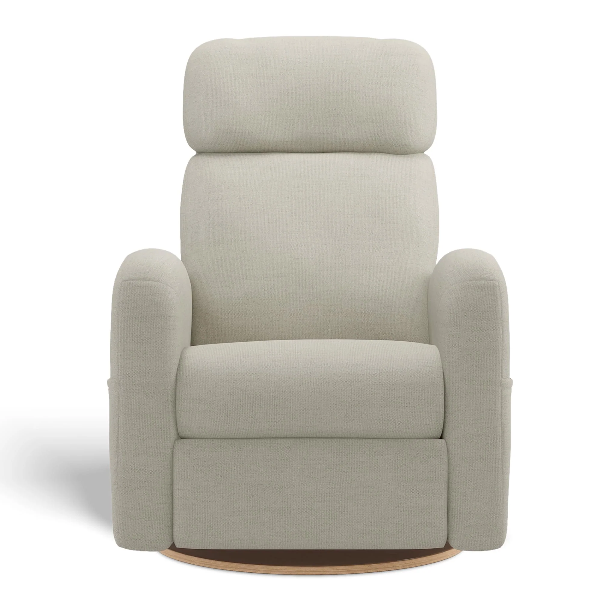 Fauteuil Berçant Inclinable Pivotant Hailey - Como Sand - Image 2