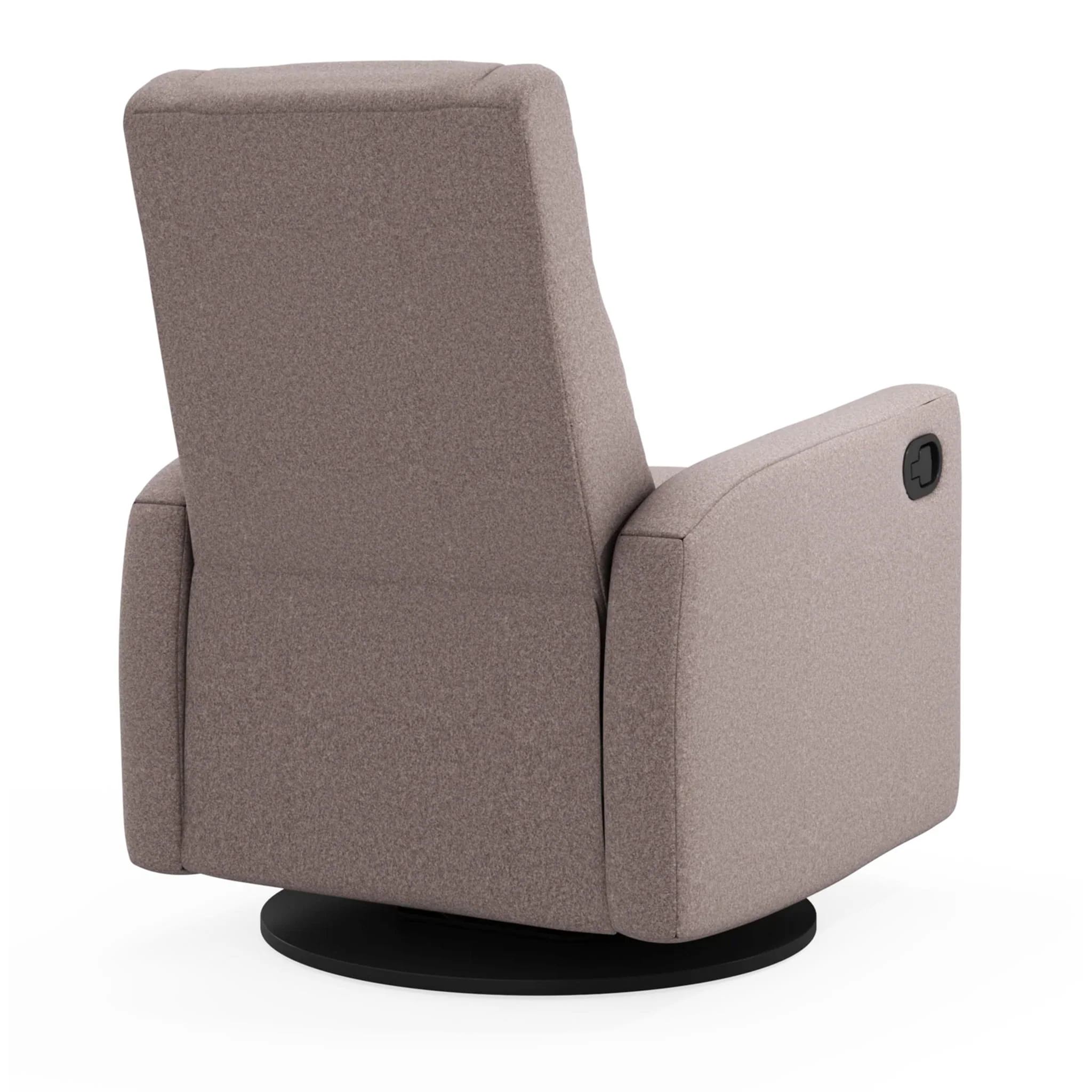 Fauteuil Berçant et Pivotant Nelly - Arlo Beige - Image 4