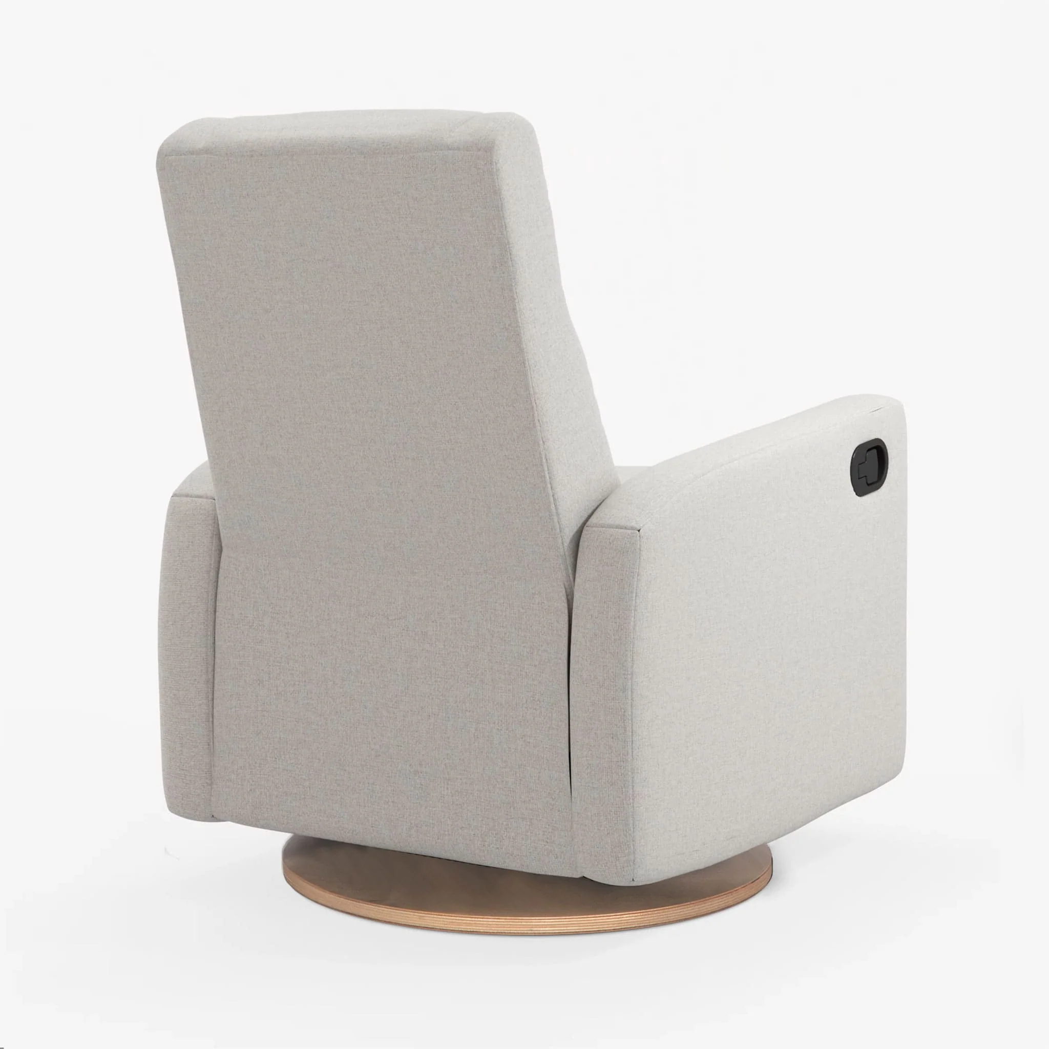Fauteuil Berçant et Pivotant Nelly - Alta™ Armor 091 / Naturel (Exclusif Clément Tissu Alta™ anti-tache) - Image 3