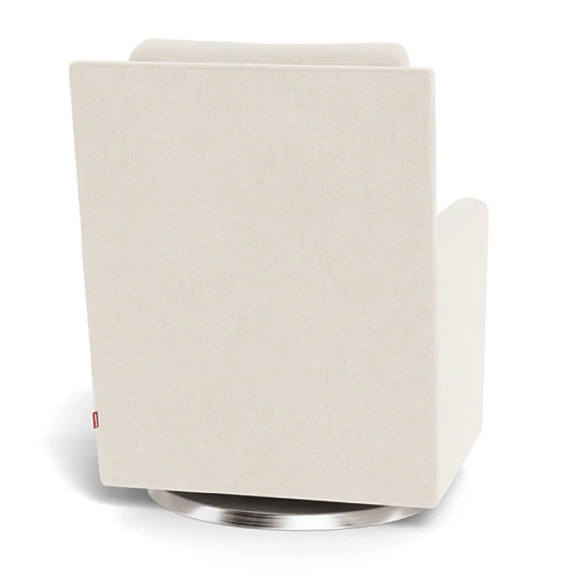 Fauteuil Berçant et Pivotant Como - Dune / Argent - Image 6