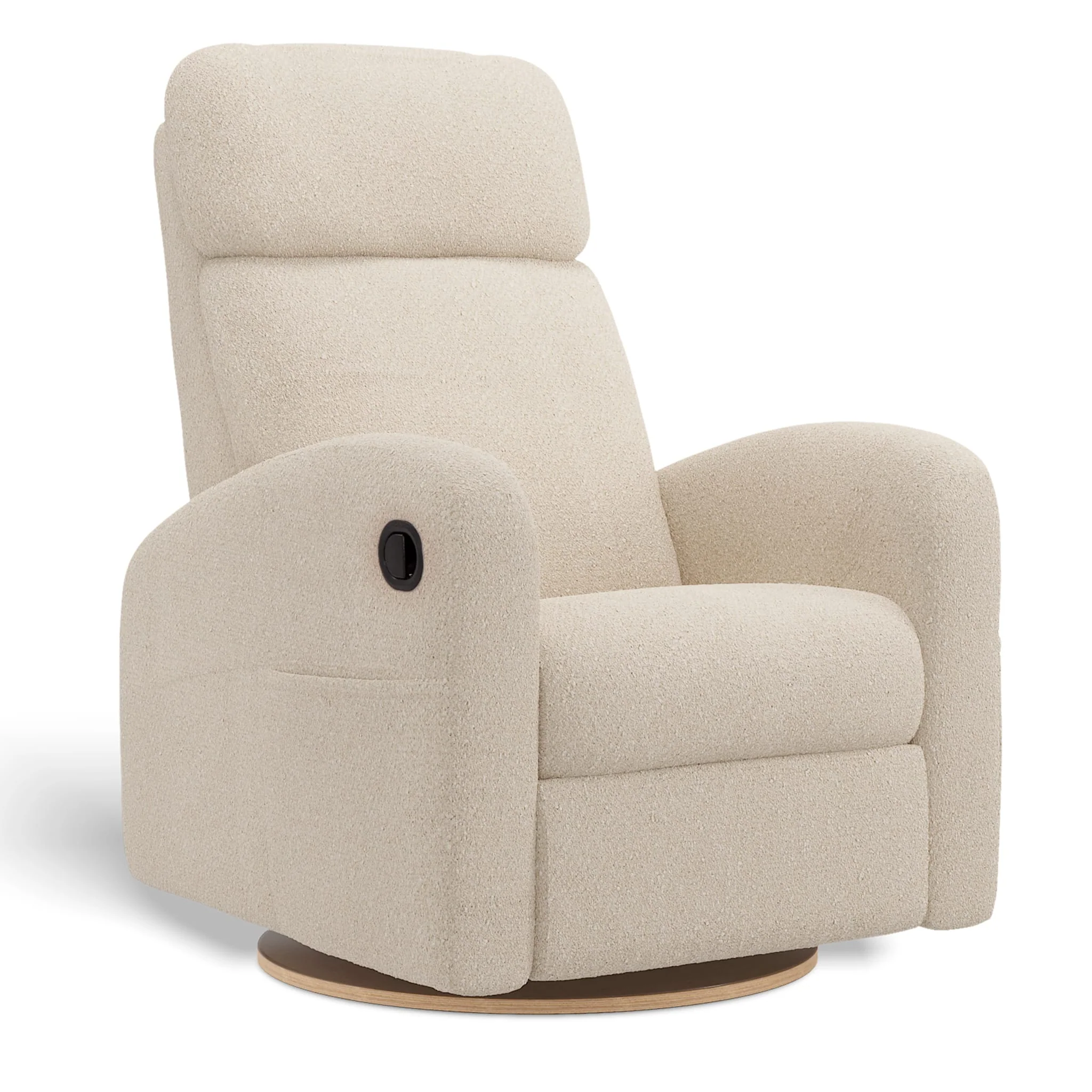Fauteuil Berçant Inclinable Pivotant Hailey - Beyond Sheep Cream